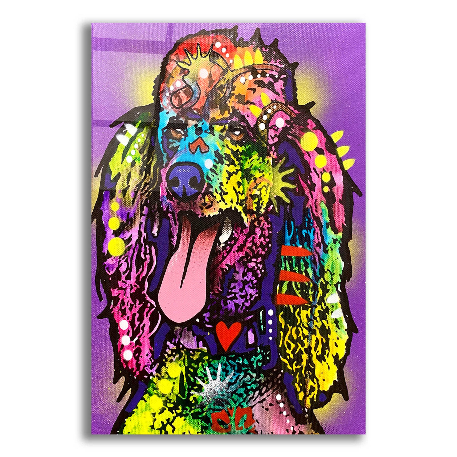 Epic Art 'Oh Heck Yeah' by Dean Russo, Acrylic Glass Wall Art,,12x16