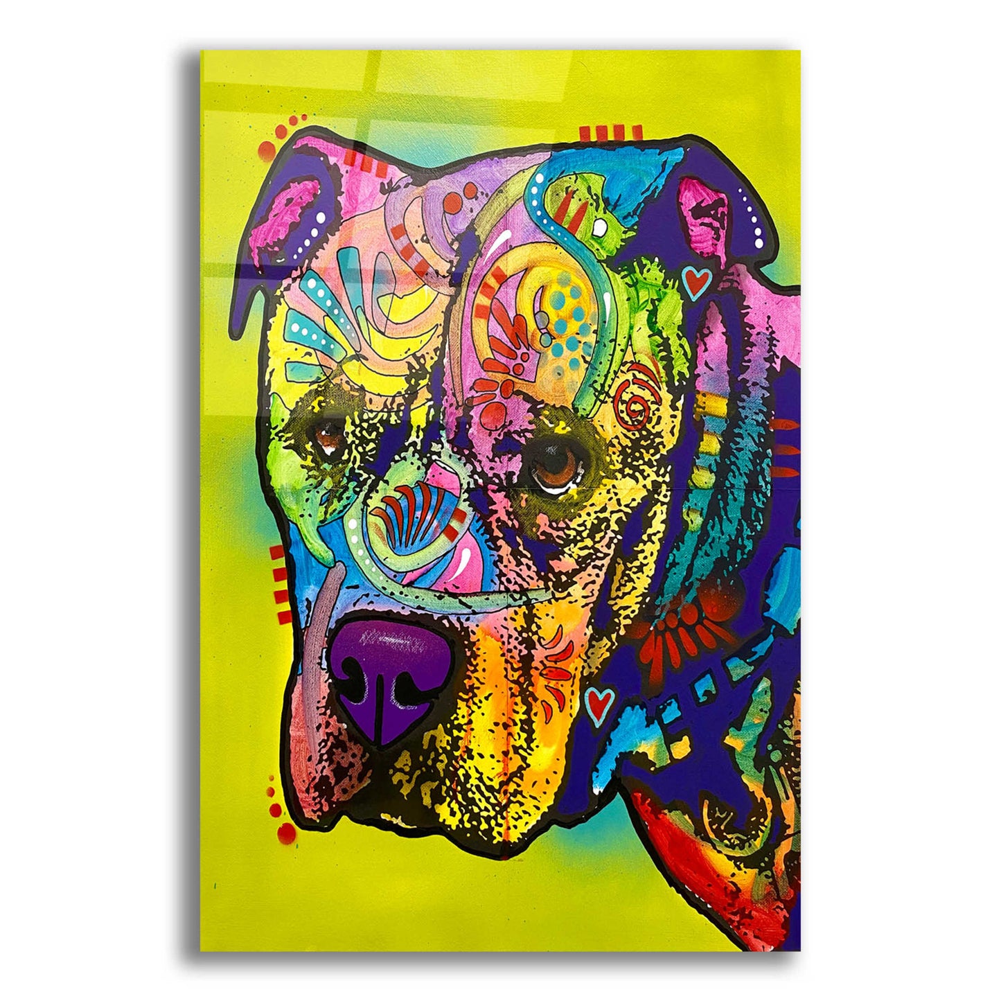 Epic Art 'Please Repeat I Wasn’t Listening' by Dean Russo, Acrylic Glass Wall Art,,12x16