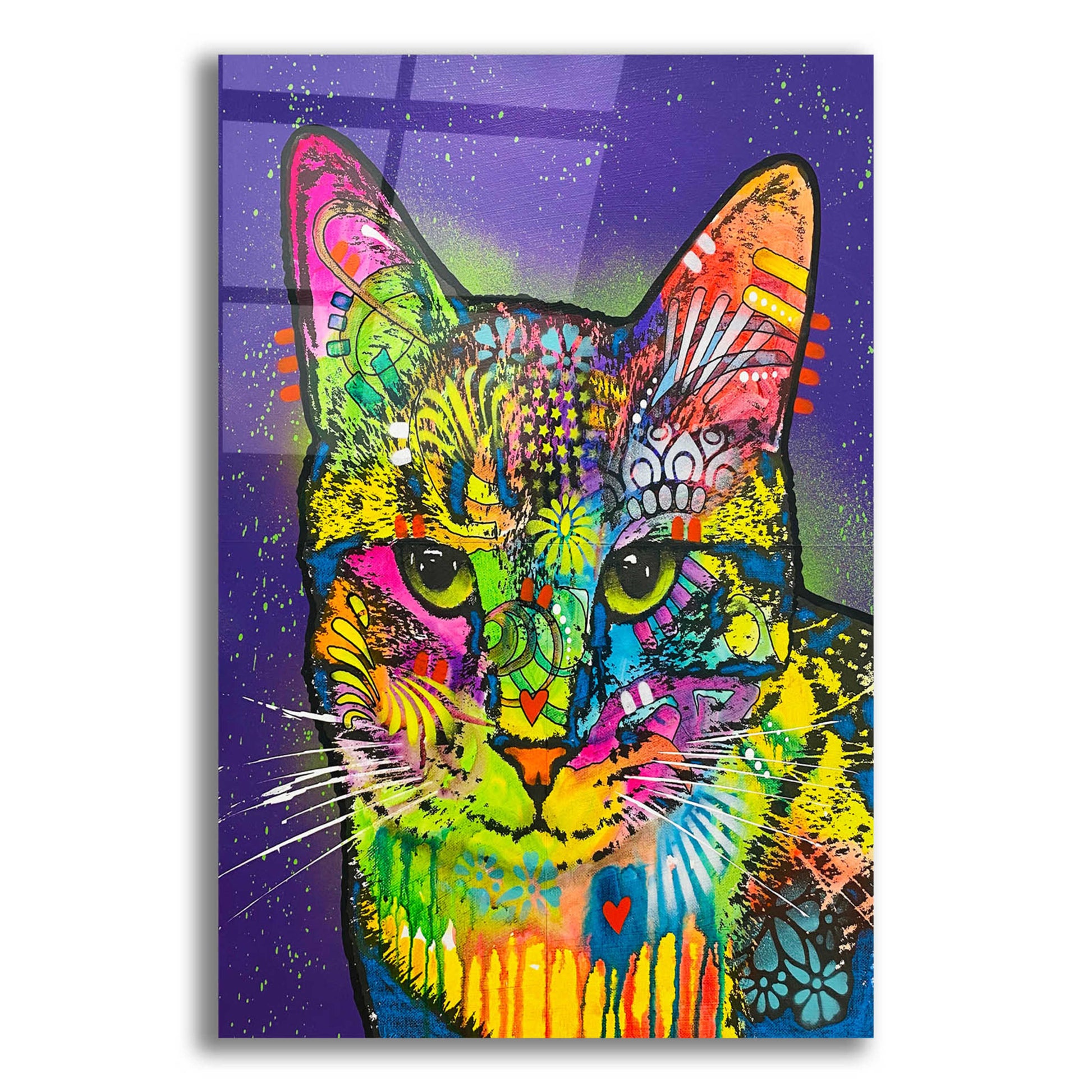 Epic Art 'Got Any Scritches For Me' by Dean Russo, Acrylic Glass Wall Art,,12x16