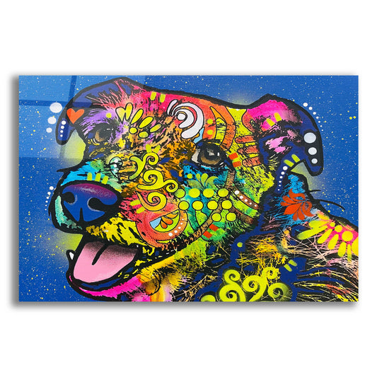 Epic Art 'I Wuv You' by Dean Russo, Acrylic Glass Wall Art,