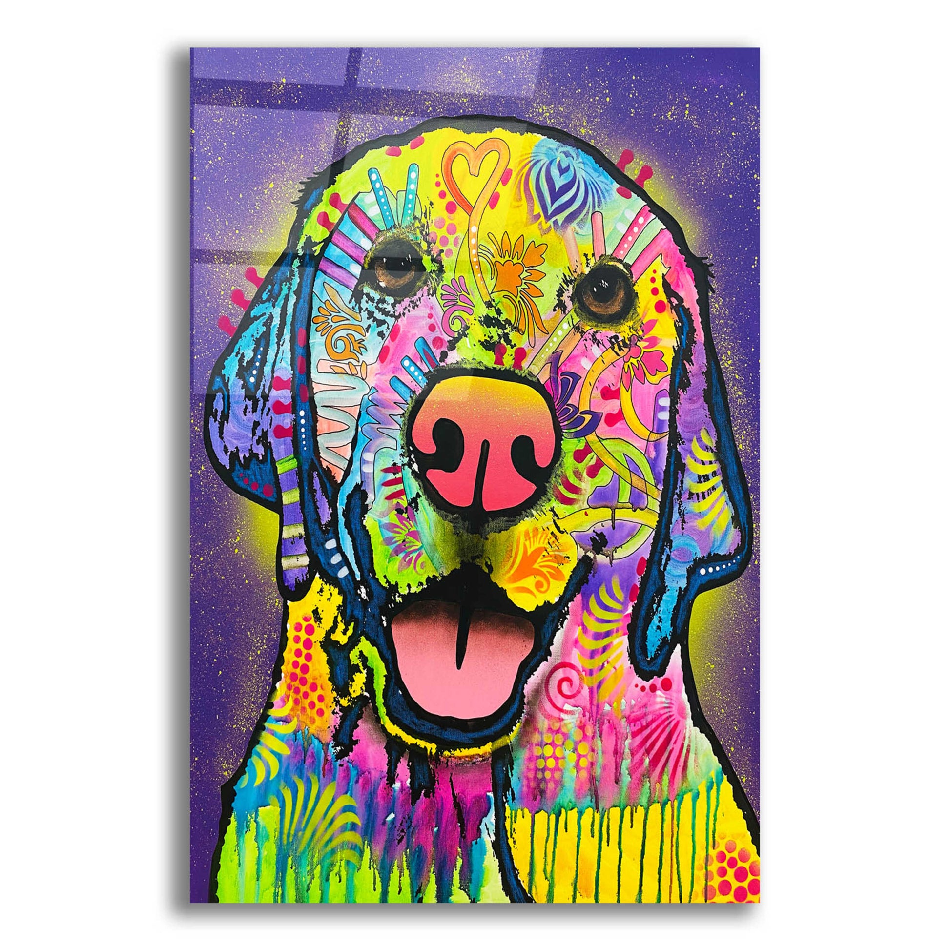 Epic Art 'You Are My Best Friend' by Dean Russo, Acrylic Glass Wall Art,,12x16