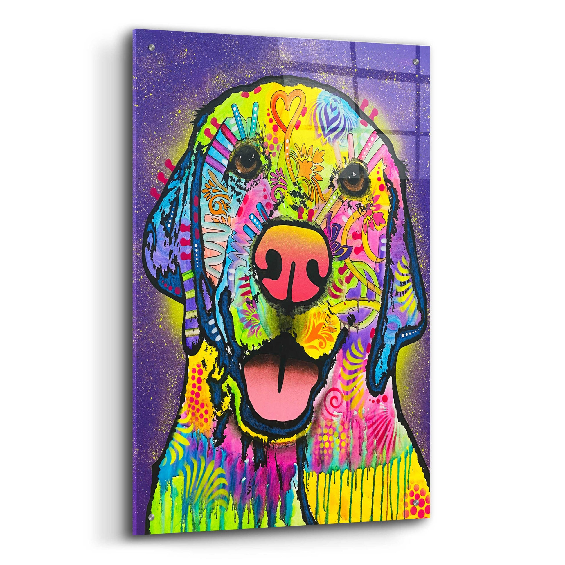 Epic Art 'You Are My Best Friend' by Dean Russo, Acrylic Glass Wall Art,,24x36