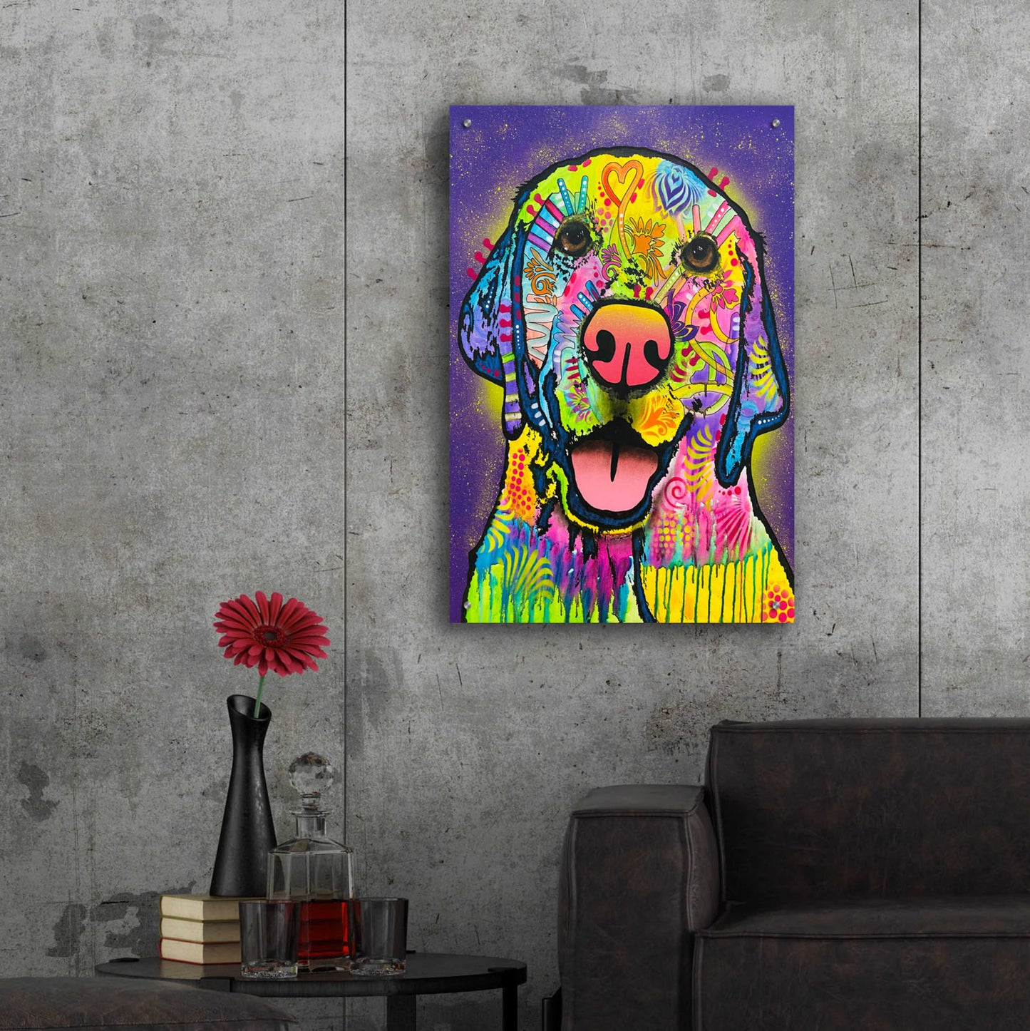 Epic Art 'You Are My Best Friend' by Dean Russo, Acrylic Glass Wall Art,,24x36