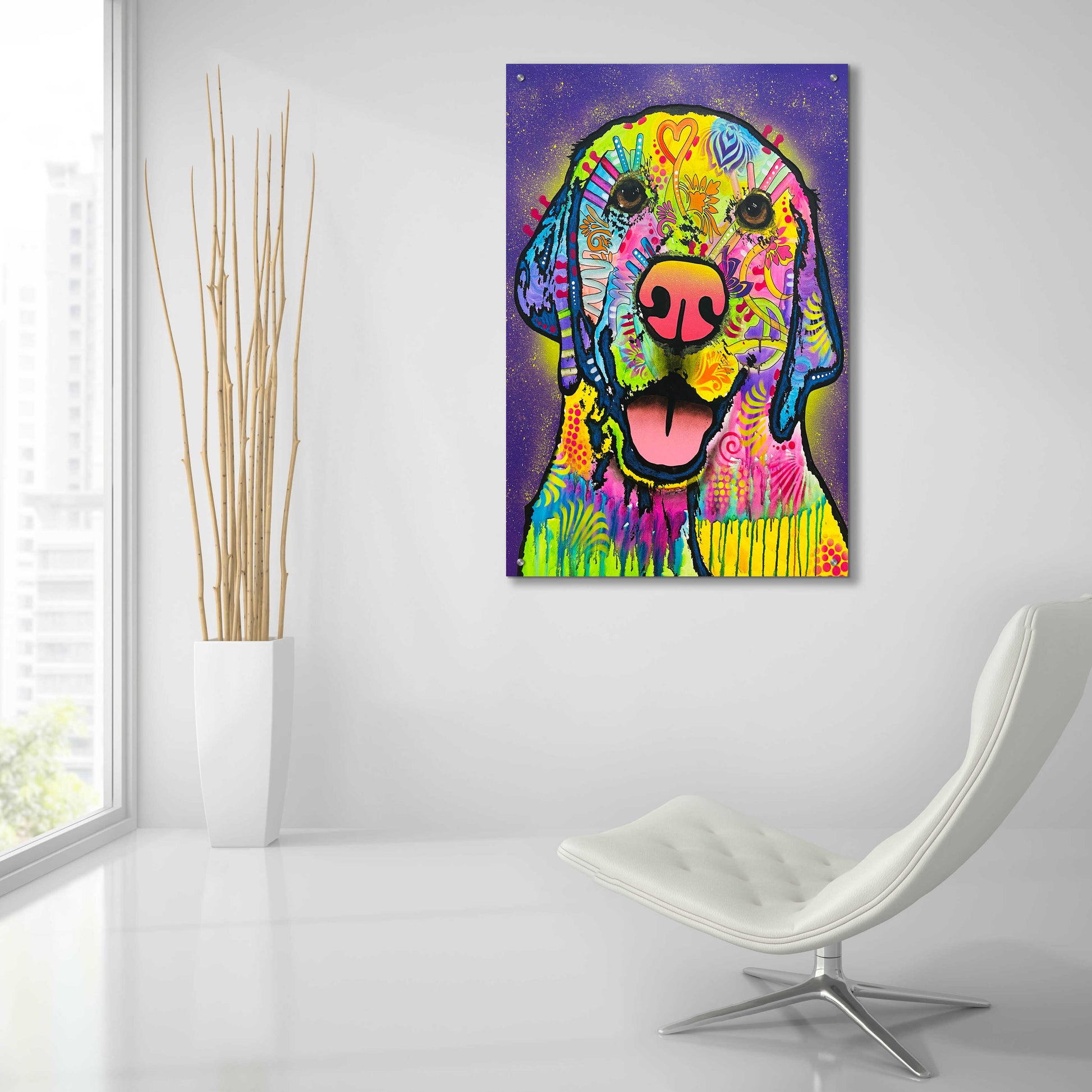 Epic Art 'You Are My Best Friend' by Dean Russo, Acrylic Glass Wall Art,,24x36