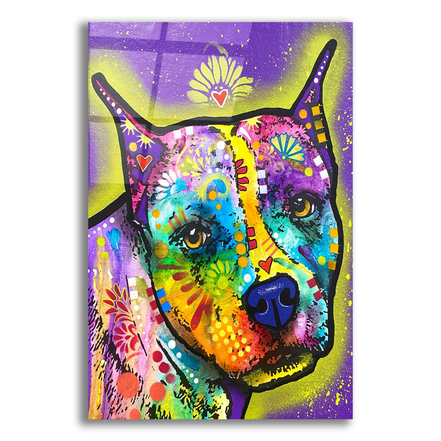 Epic Art 'I Got That Sparkly Soul' by Dean Russo, Acrylic Glass Wall Art,,12x16