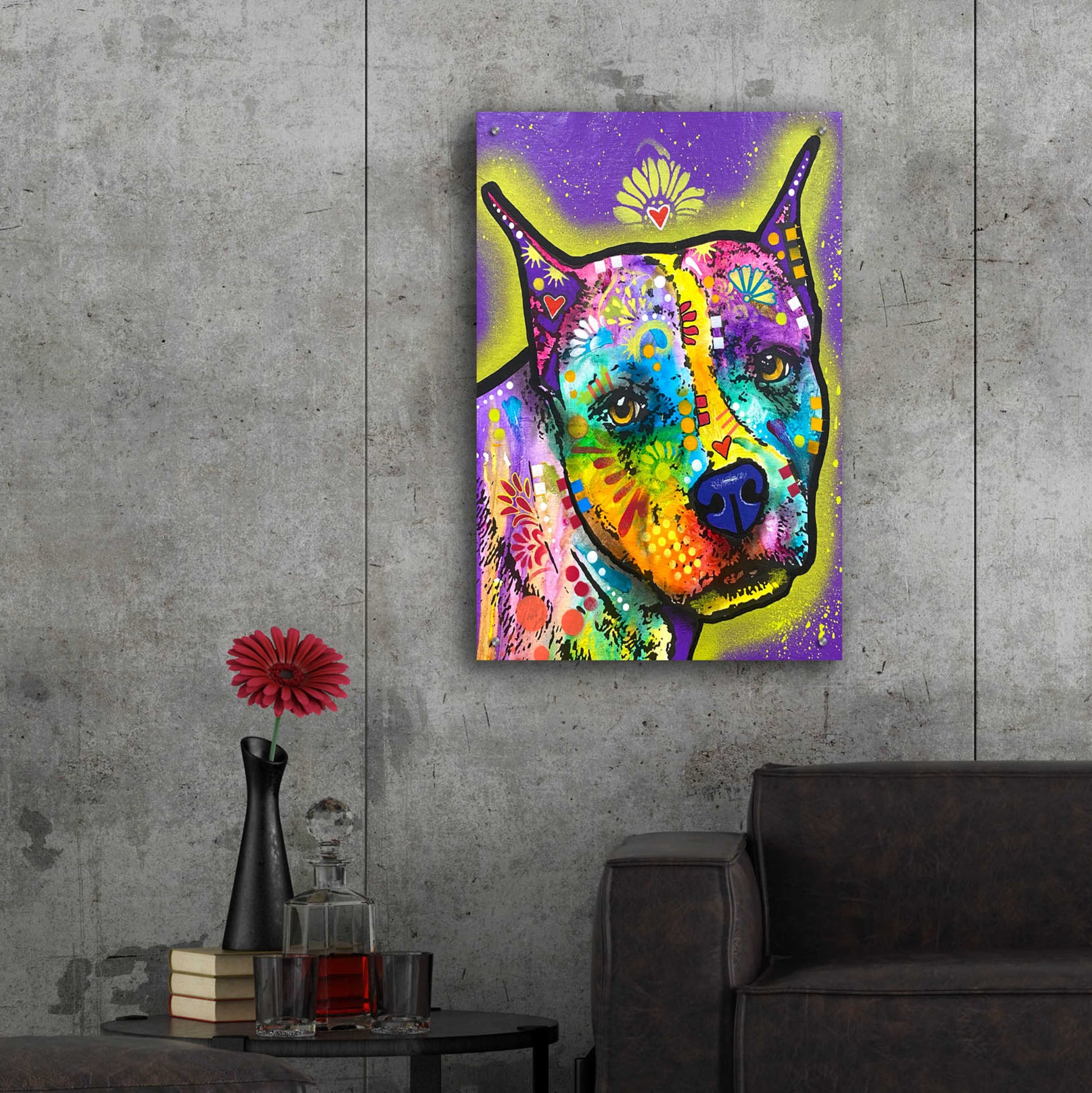 Epic Art 'I Got That Sparkly Soul' by Dean Russo, Acrylic Glass Wall Art,,24x36