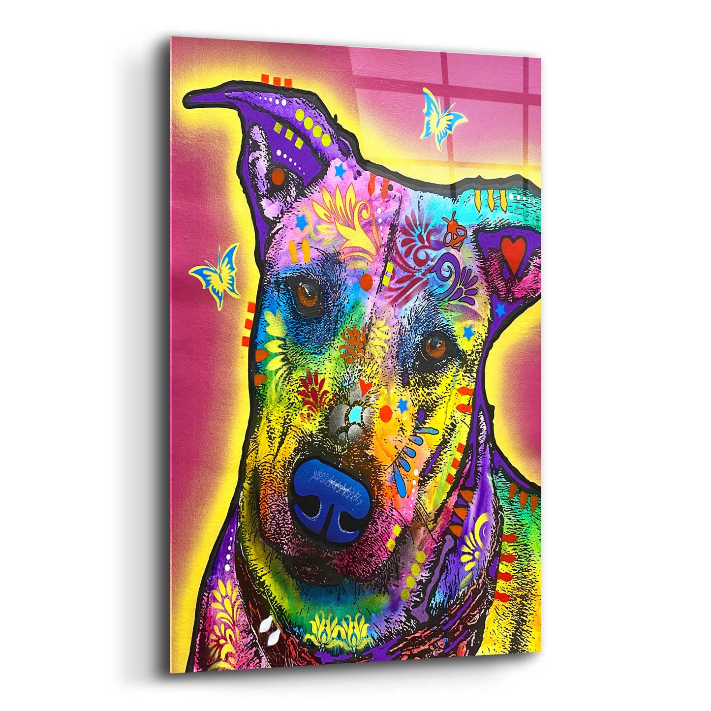 Epic Art 'I’m Managing' by Dean Russo, Acrylic Glass Wall Art,,12x16