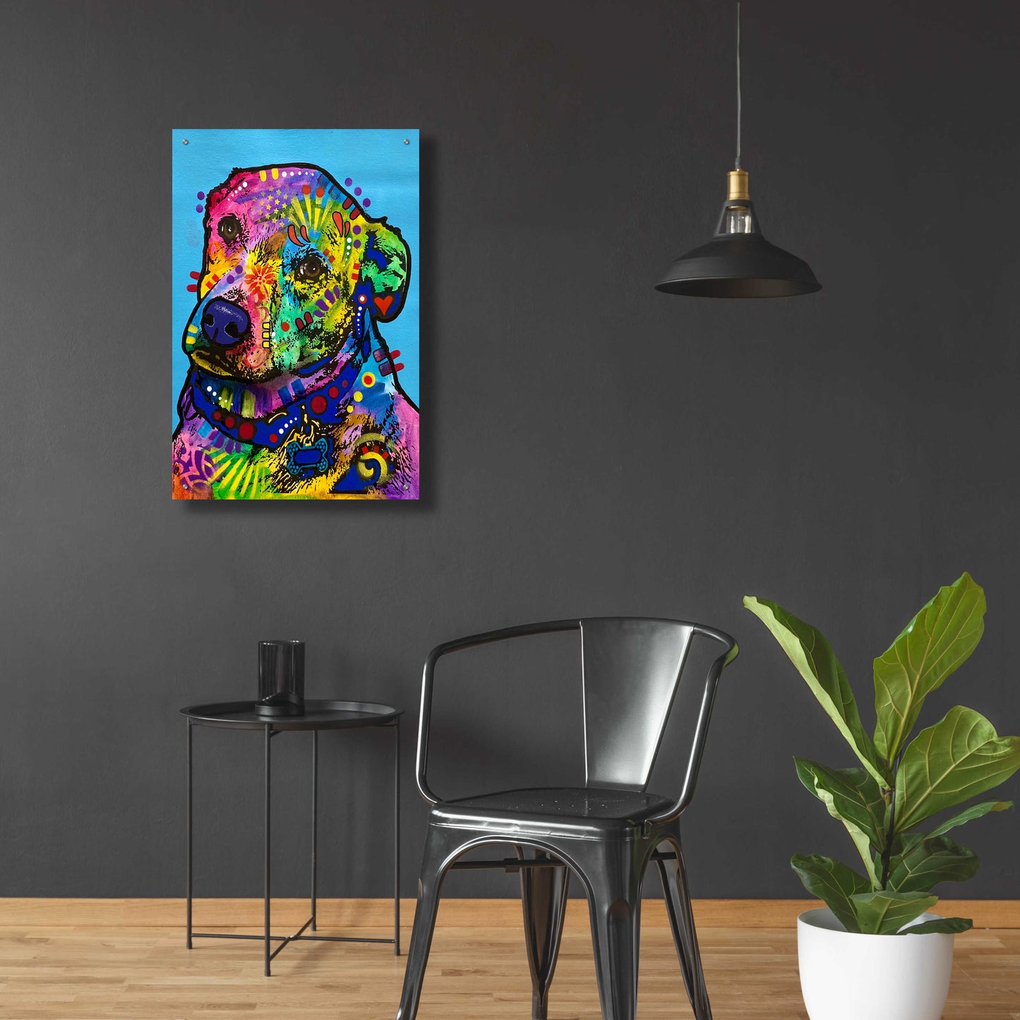 Epic Art 'Heckin Excited' by Dean Russo, Acrylic Glass Wall Art,,24x36