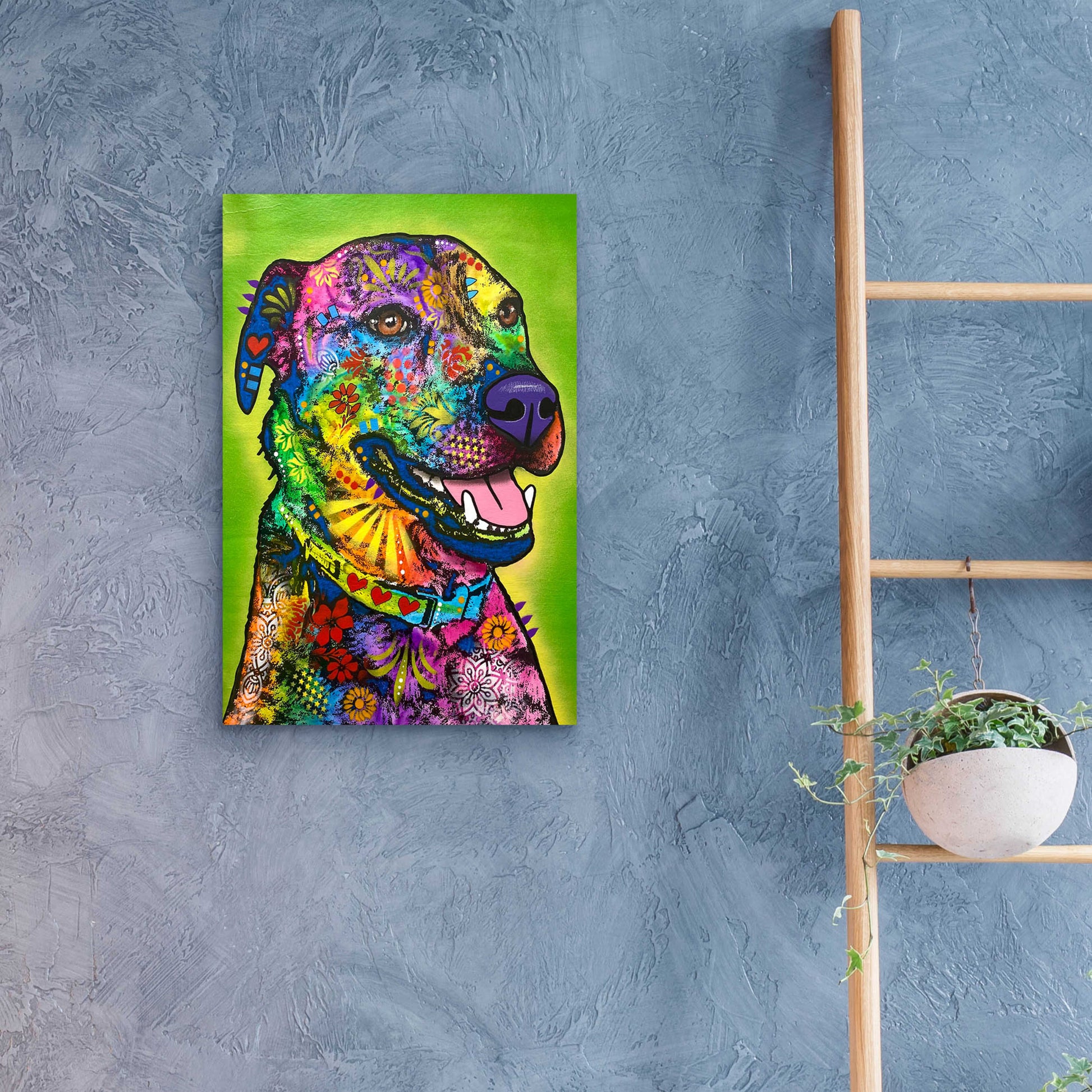 Epic Art 'Am Fren Doing Heckin Alright' by Dean Russo, Acrylic Glass Wall Art,16x24