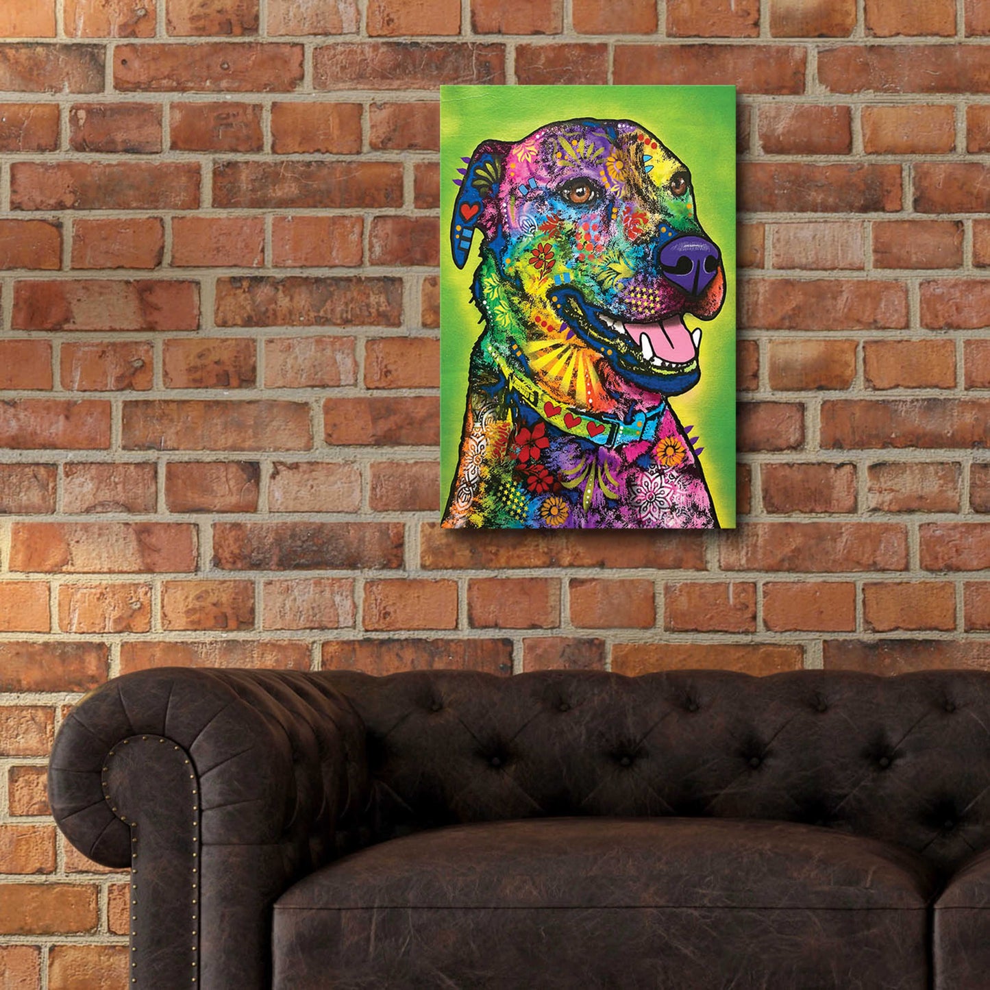 Epic Art 'Am Fren Doing Heckin Alright' by Dean Russo, Acrylic Glass Wall Art,16x24