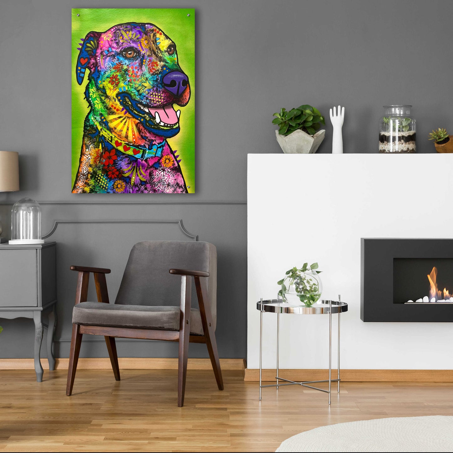 Epic Art 'Am Fren Doing Heckin Alright' by Dean Russo, Acrylic Glass Wall Art,24x36