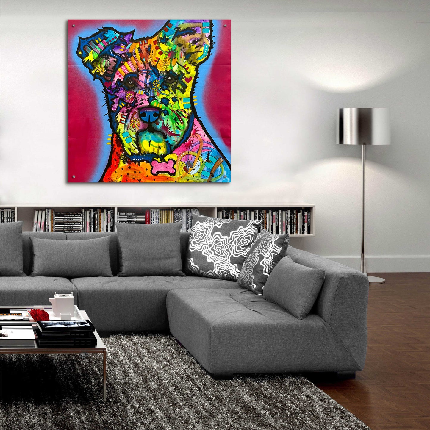 Epic Art 'I Heard What You Said' by Dean Russo, Acrylic Glass Wall Art,36x36