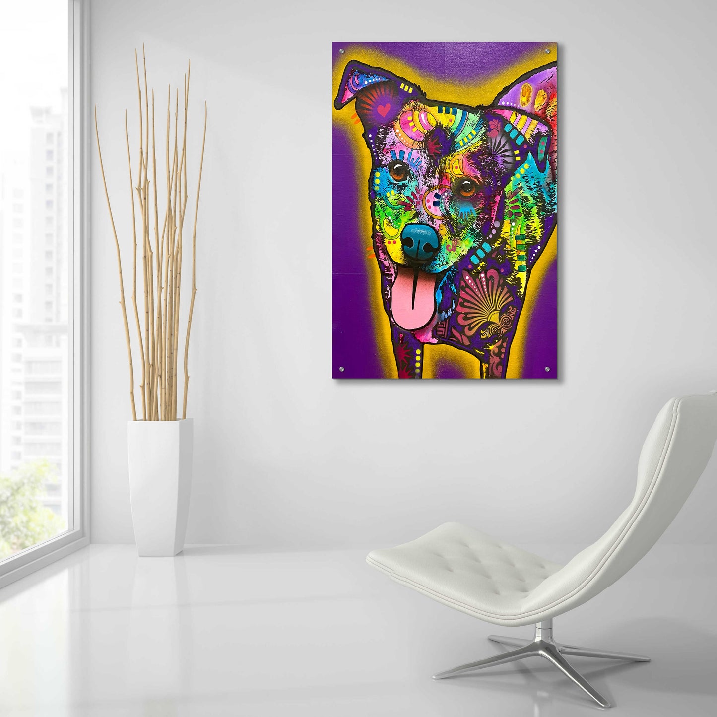 Epic Art 'Ready When You Are Boss' by Dean Russo, Acrylic Glass Wall Art,24x36