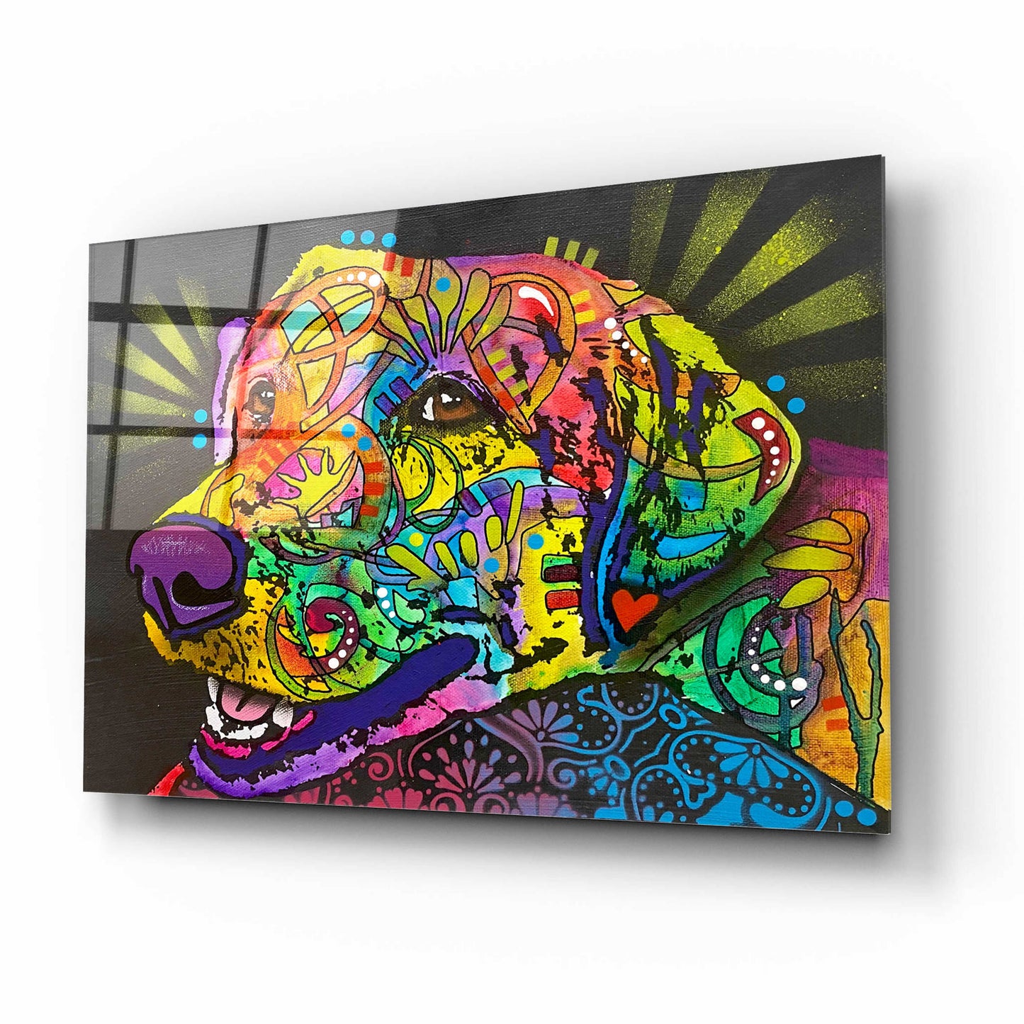 Epic Art 'We Make A Good Team' by Dean Russo, Acrylic Glass Wall Art,16x12