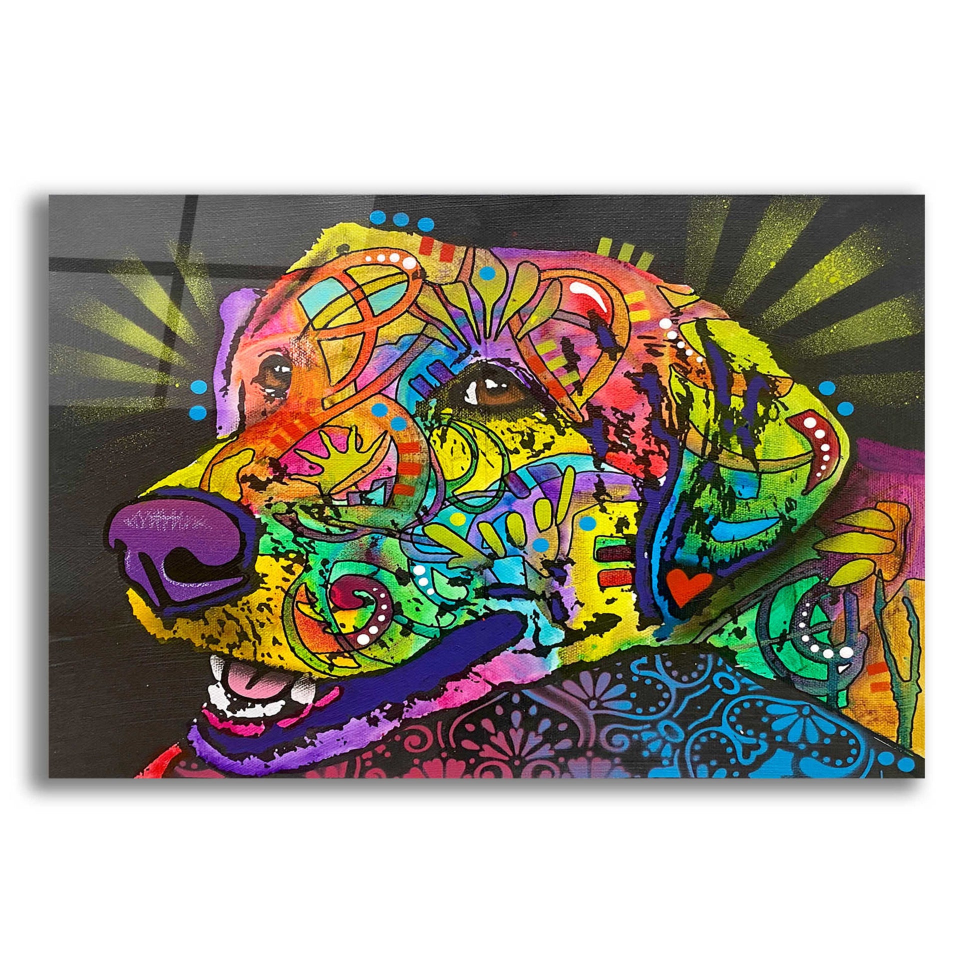 Epic Art 'We Make A Good Team' by Dean Russo, Acrylic Glass Wall Art,24x16