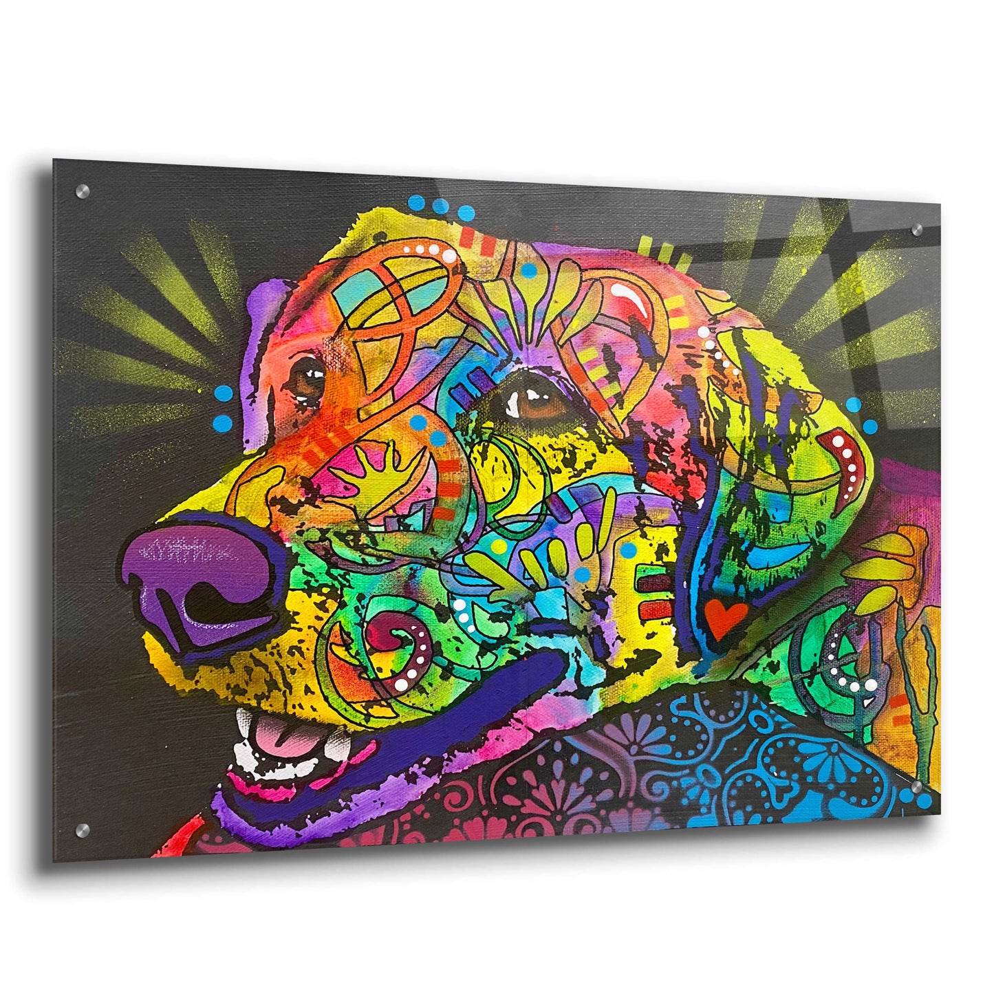 Epic Art 'We Make A Good Team' by Dean Russo, Acrylic Glass Wall Art,36x24