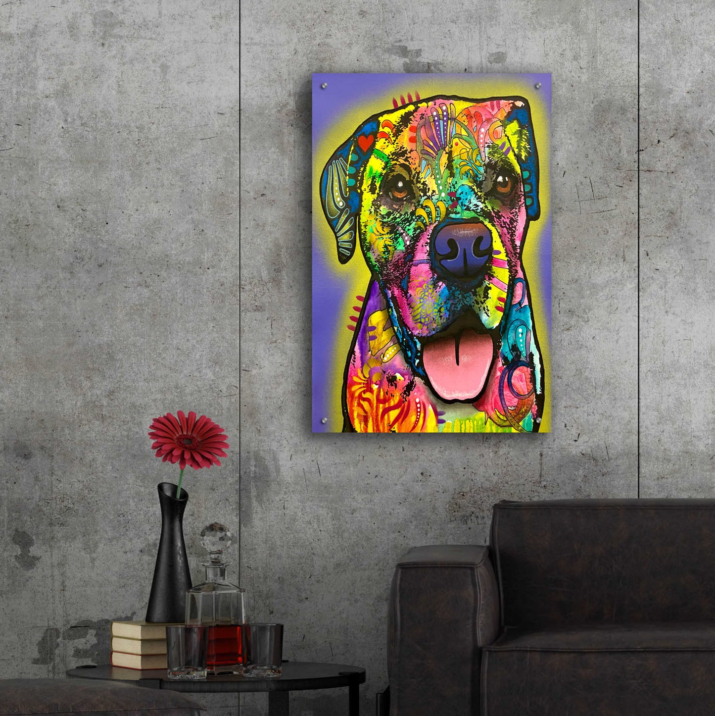 Epic Art 'These Some Gormet Treats' by Dean Russo, Acrylic Glass Wall Art,24x36