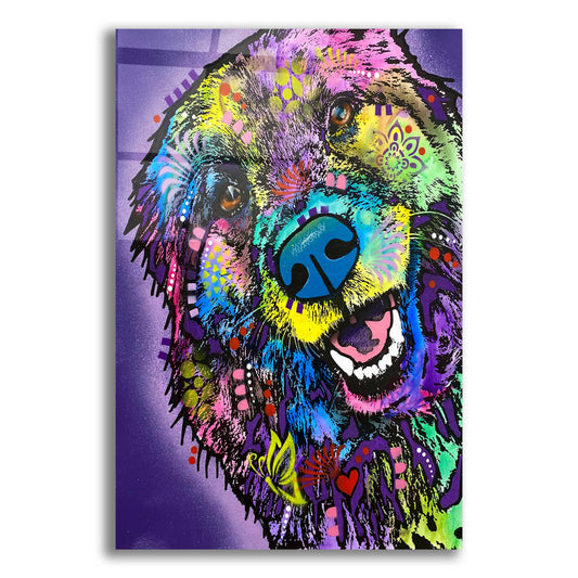 Epic Art 'Floofer Fren' by Dean Russo, Acrylic Glass Wall Art