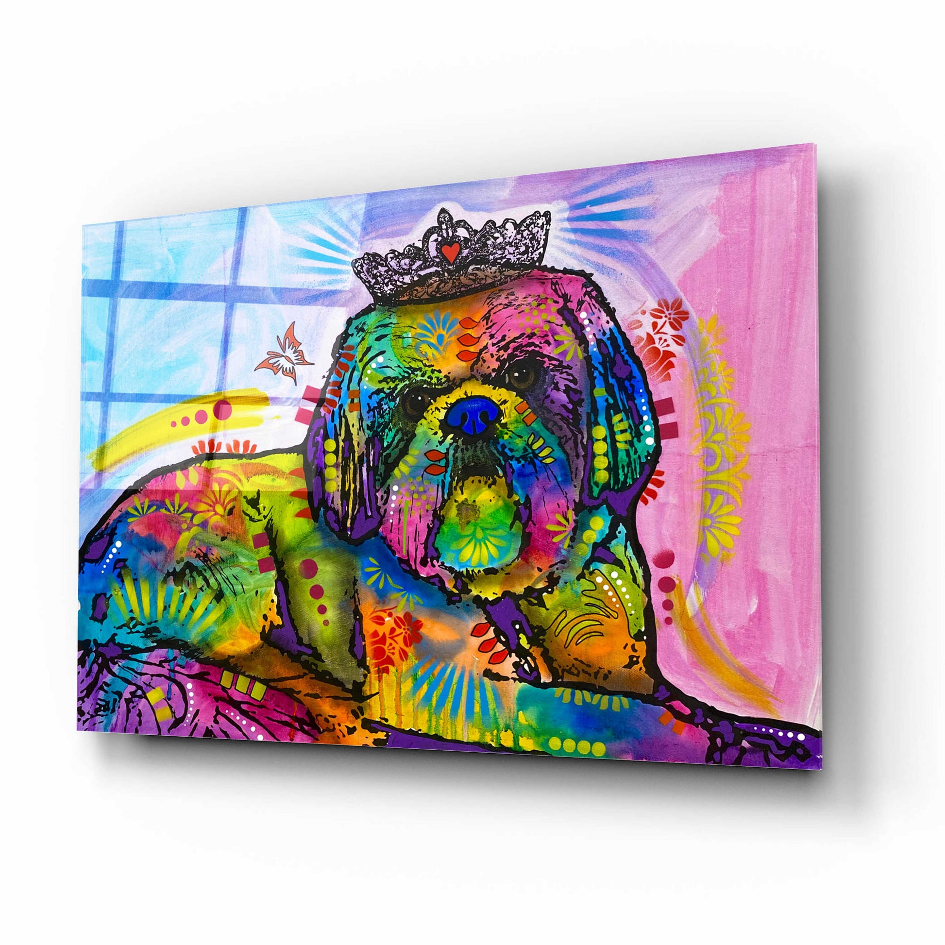 Epic Art 'Princess Buttercup' by Dean Russo, Acrylic Glass Wall Art,16x12