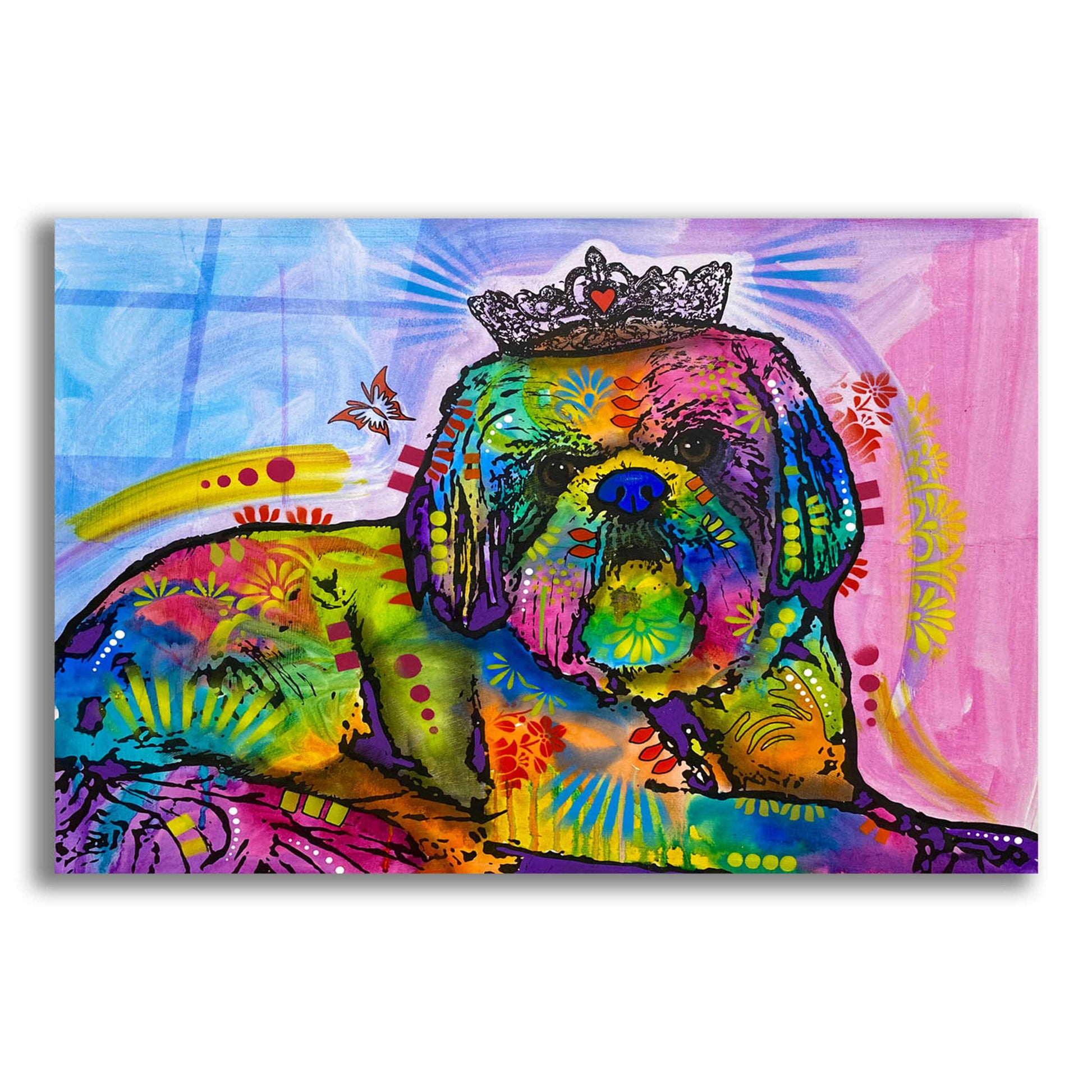 Epic Art 'Princess Buttercup' by Dean Russo, Acrylic Glass Wall Art,24x16