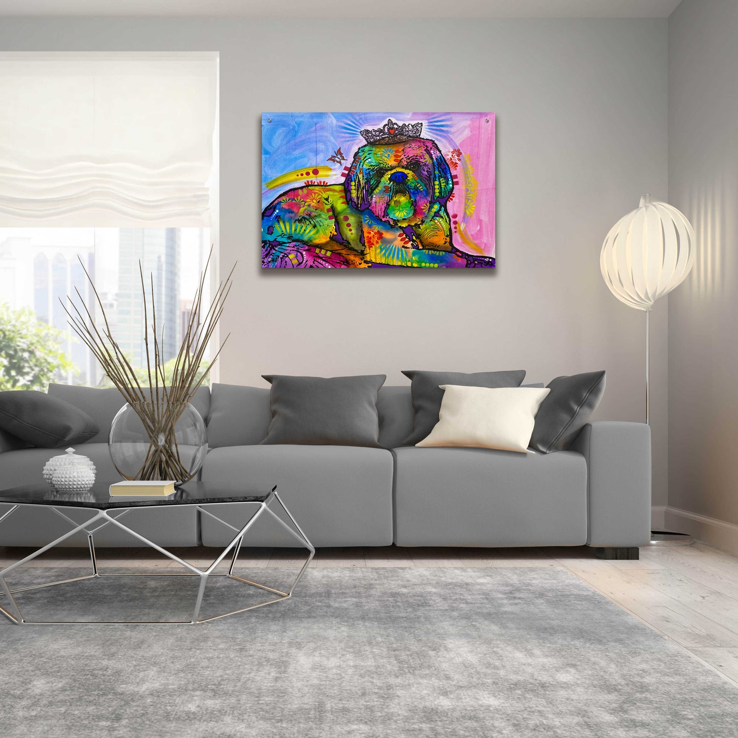 Epic Art 'Princess Buttercup' by Dean Russo, Acrylic Glass Wall Art,36x24