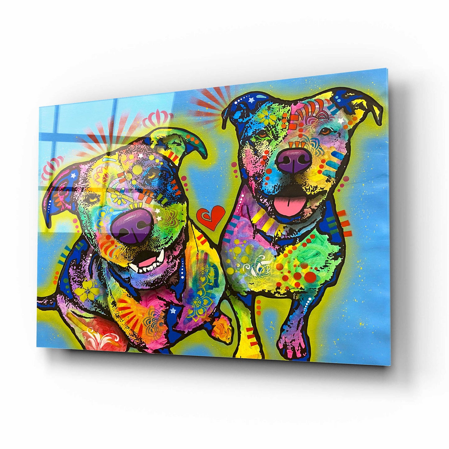 Epic Art 'Frens Fo Life' by Dean Russo, Acrylic Glass Wall Art,16x12