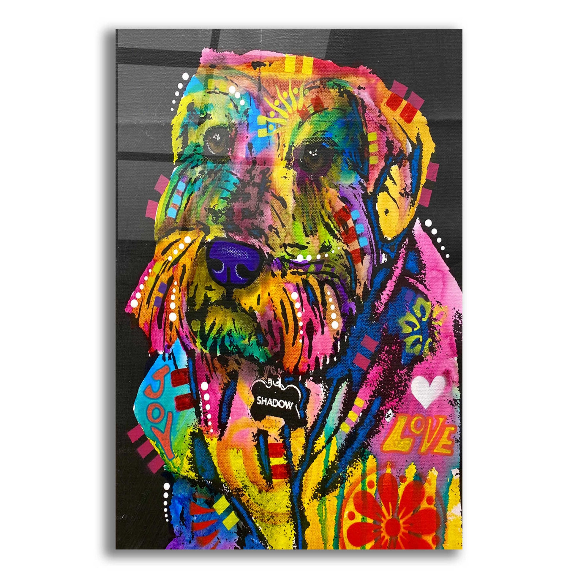 Epic Art 'I Always Be Right Behind You' by Dean Russo, Acrylic Glass Wall Art,12x16