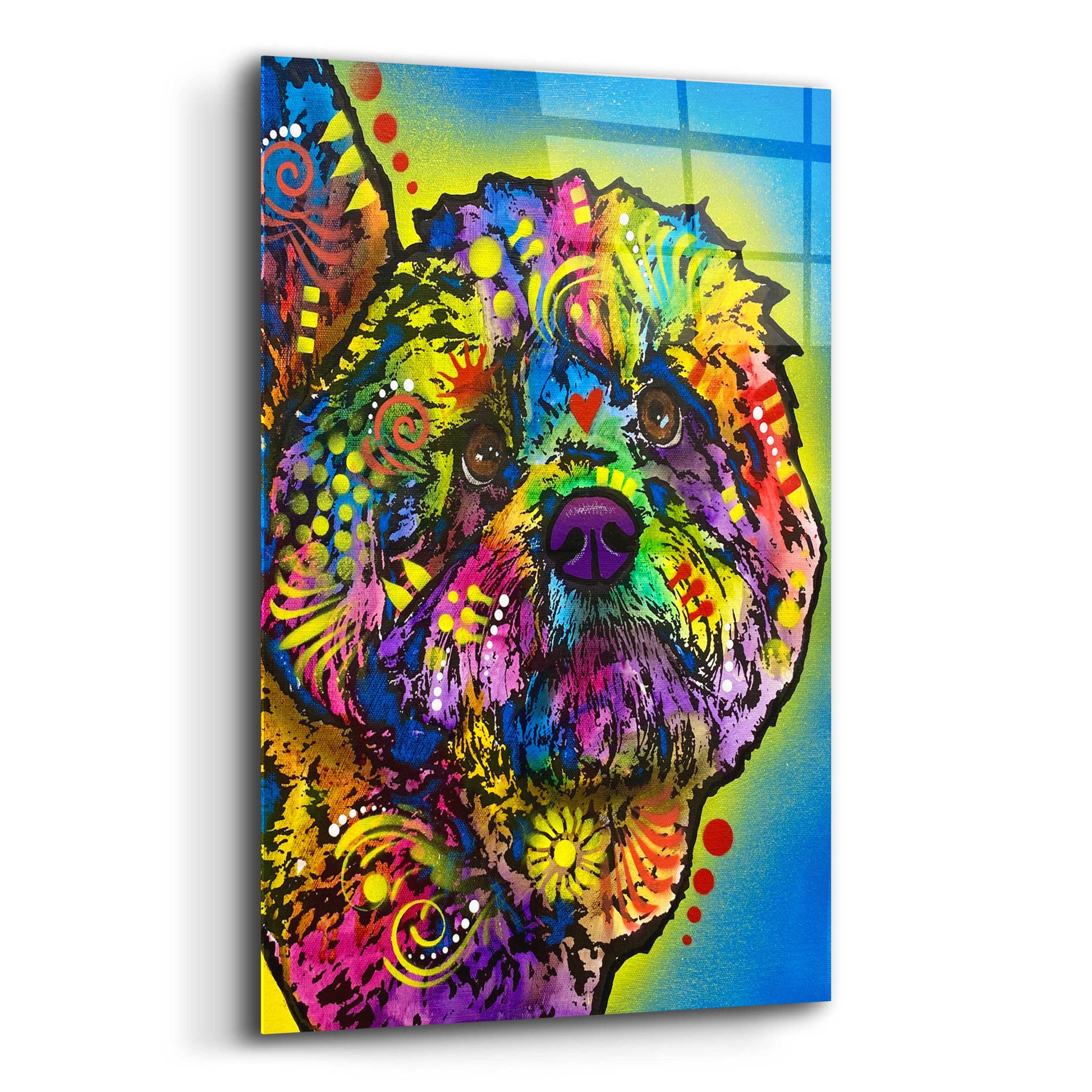 Epic Art 'Just A Little Piece Pleaaaase' by Dean Russo, Acrylic Glass Wall Art,12x16