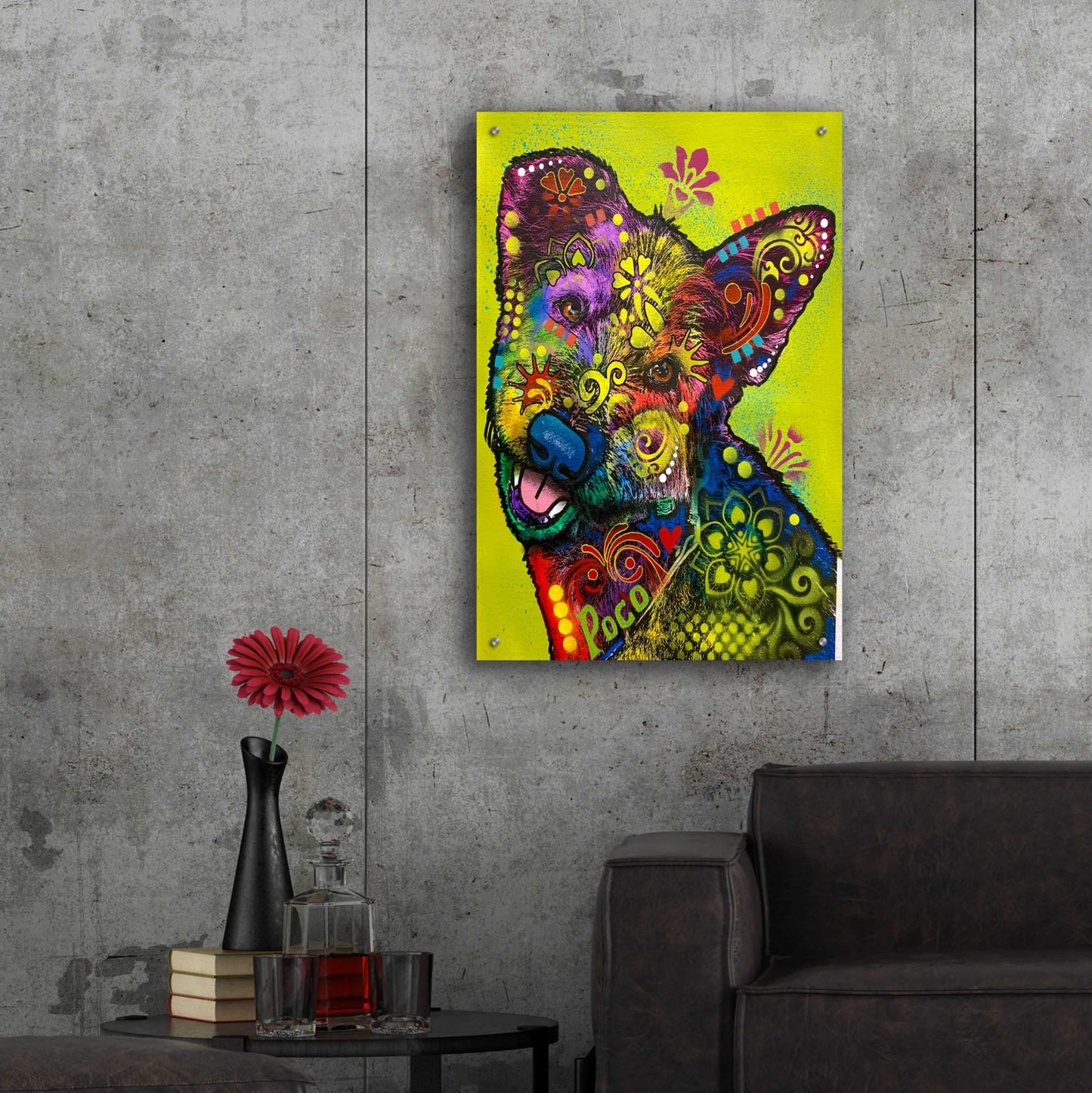 Epic Art 'Did I Ever Tell You How Cute You Are' by Dean Russo, Acrylic Glass Wall Art,24x36