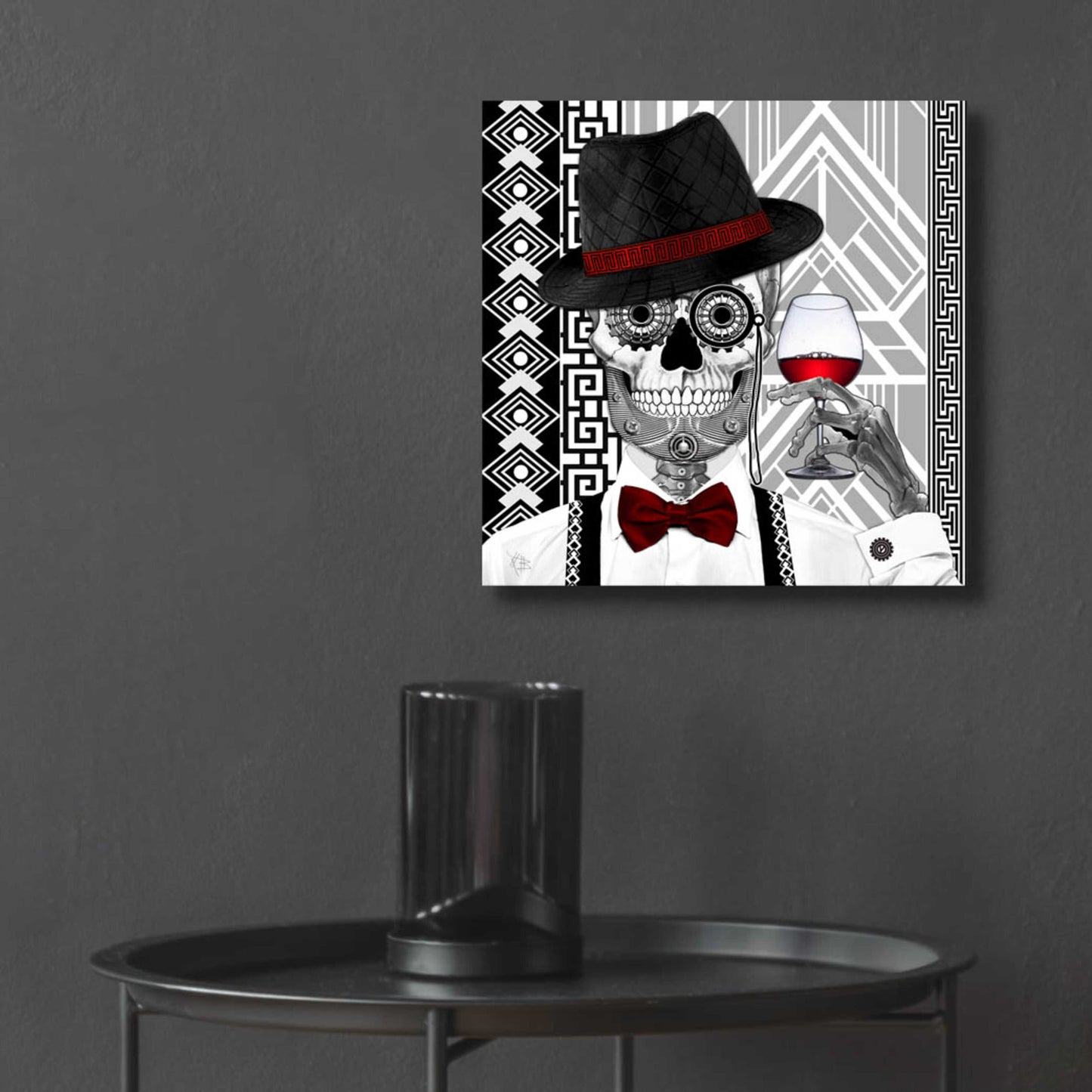 Epic Art 'Mr JD Vanderbone' by Fusion Idol Arts, Acrylic Glass Wall Art,12x12