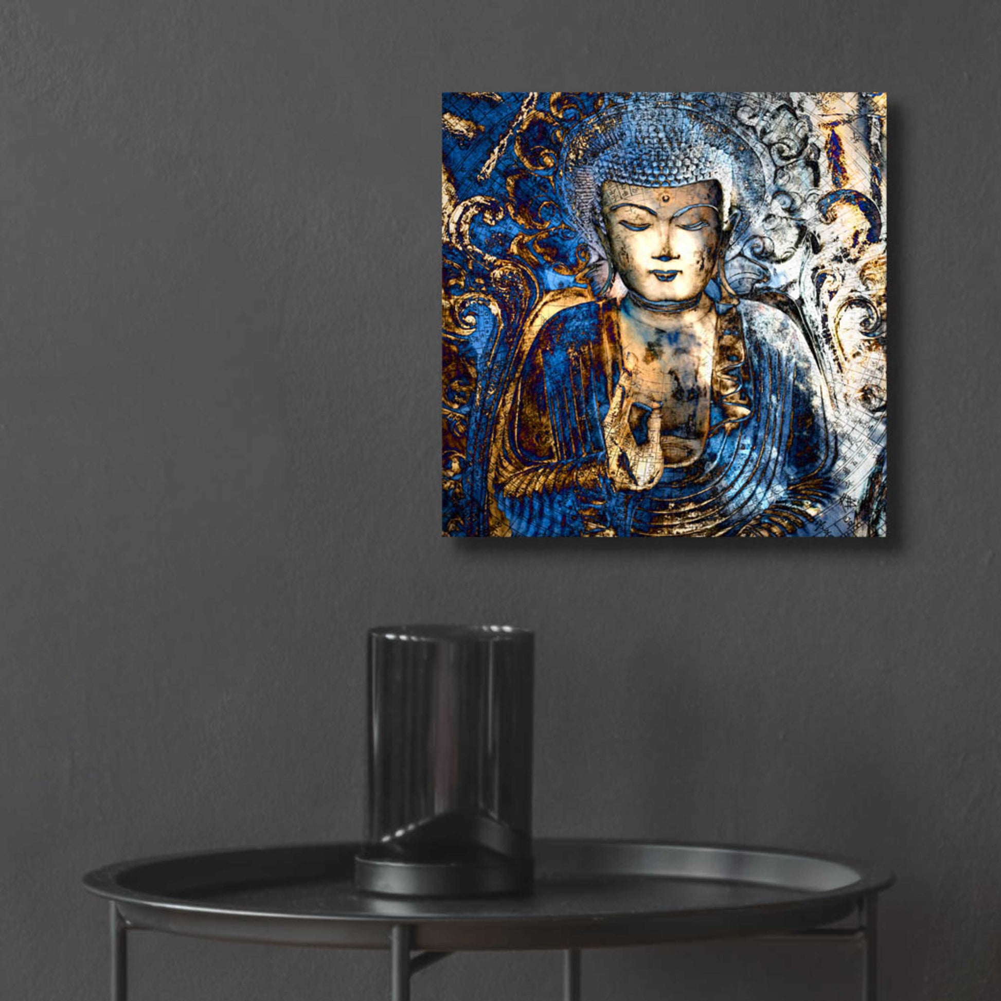 Epic Art 'Inner Guidance' by Fusion Idol Arts, Acrylic Glass Wall Art,12x12