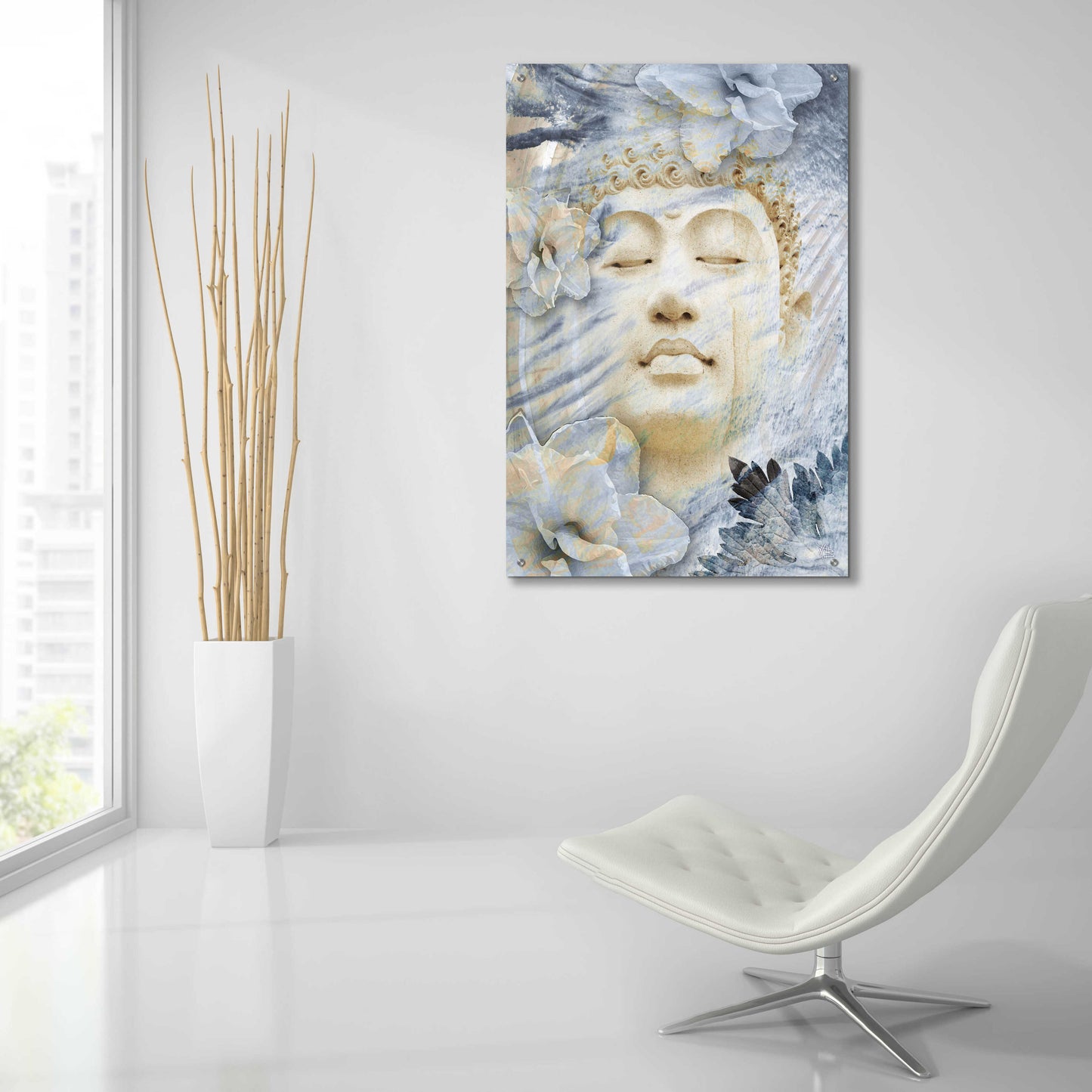 Epic Art 'Inner Infinity' by Fusion Idol Arts, Acrylic Glass Wall Art,24x36