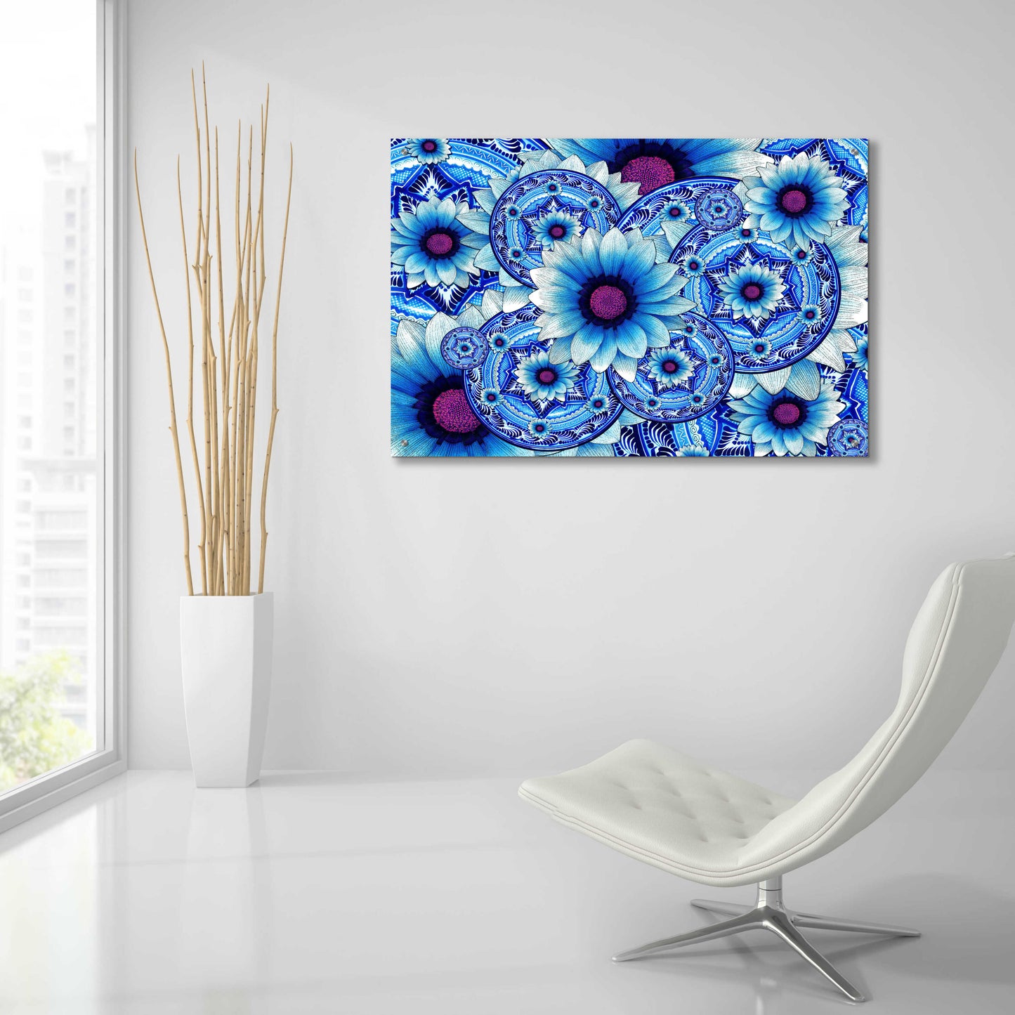 Epic Art 'Talavera Alejandra' by Fusion Idol Arts, Acrylic Glass Wall Art,36x24