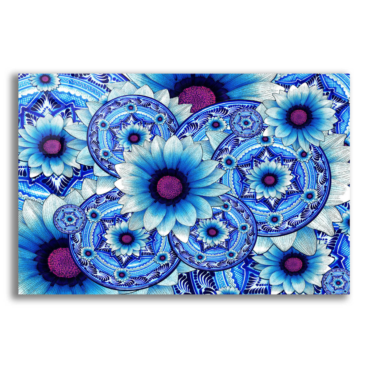 Epic Art 'Talavera Alejandra' by Fusion Idol Arts, Acrylic Glass Wall Art