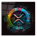 Epic Art 'XRP Crypto Giga Coin' by Epic Portfolio, Acrylic Glass Wall Art