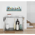Epic Art 'Mutley Crew on Tandem' by Fab Funky, Acrylic Glass Wall Art,36x12