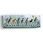 Epic Art 'Mutley Crew on Tandem' by Fab Funky, Acrylic Glass Wall Art,3:1