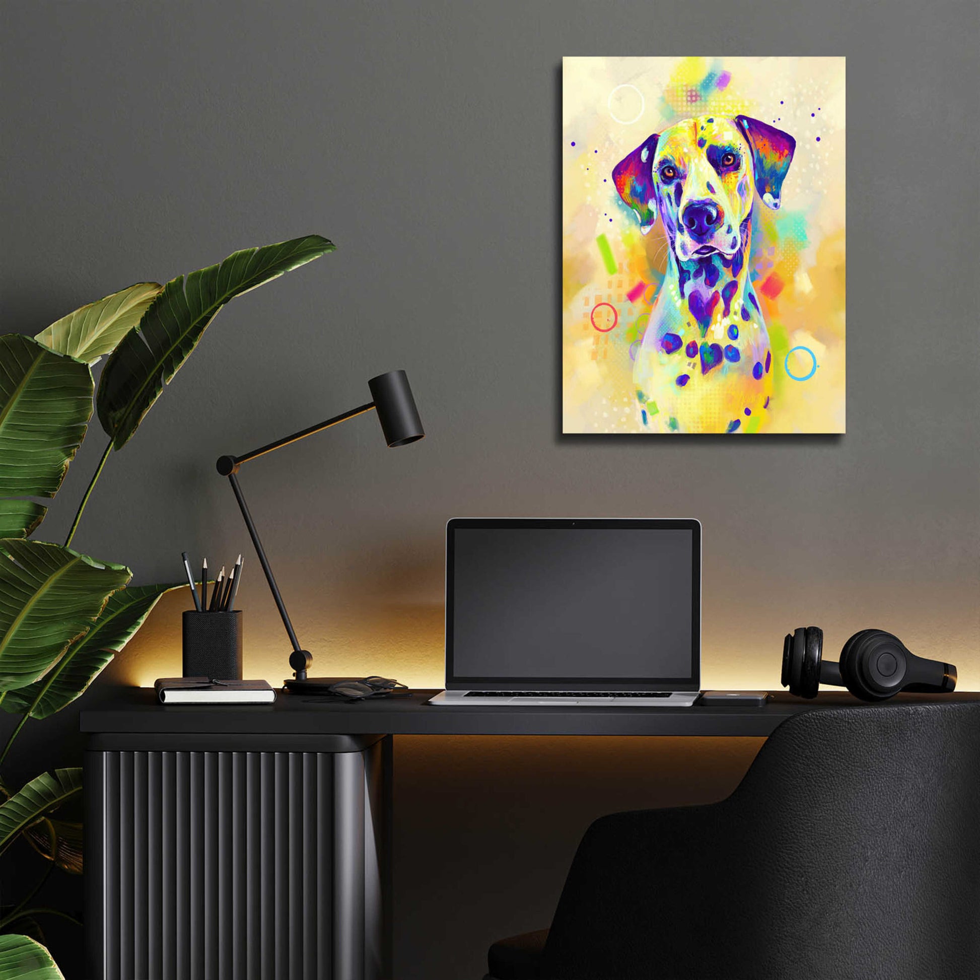 Epic Art 'Pop Art Romeo' by Furbaby Affiliates, Acrylic Glass Wall Art,12x16