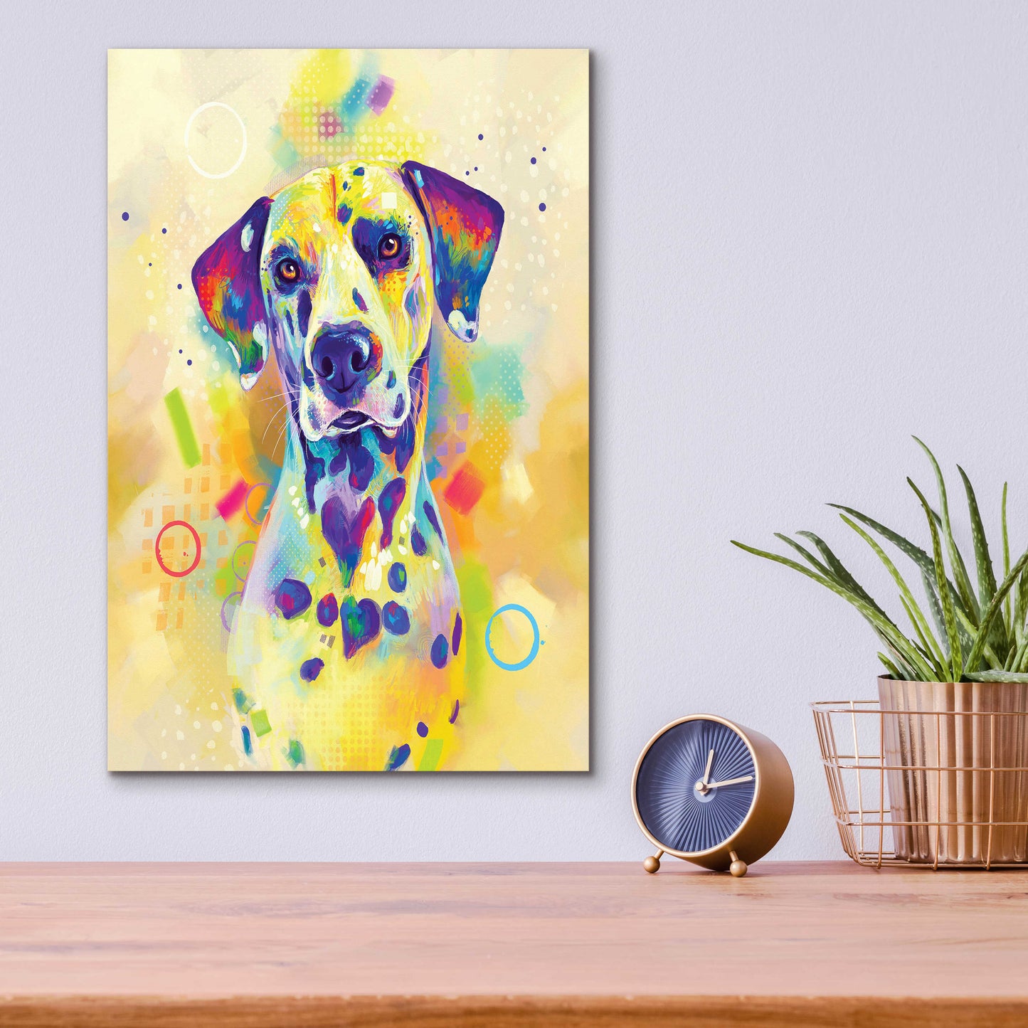 Epic Art 'Pop Art Romeo' by Furbaby Affiliates, Acrylic Glass Wall Art,12x16