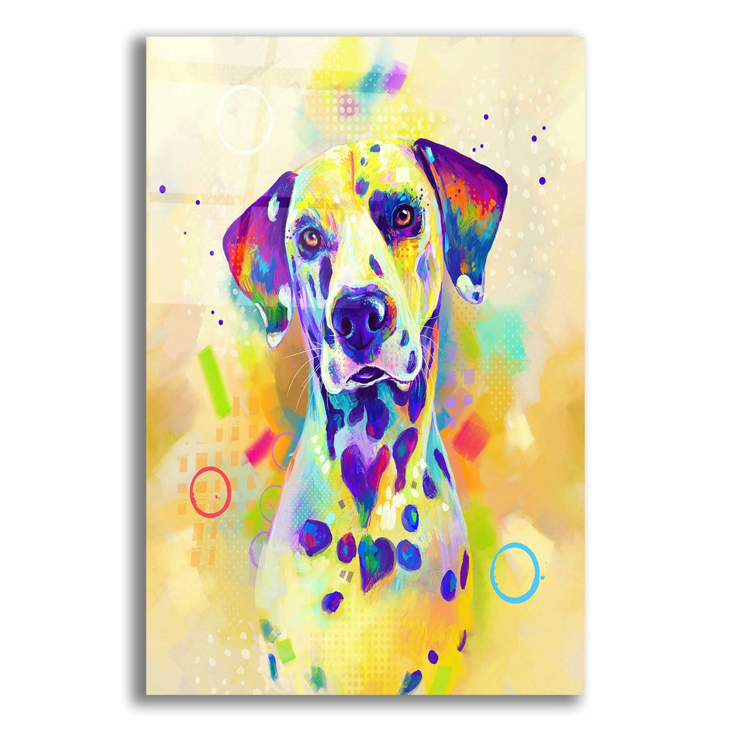 Epic Art 'Pop Art Romeo' by Furbaby Affiliates, Acrylic Glass Wall Art,12x16