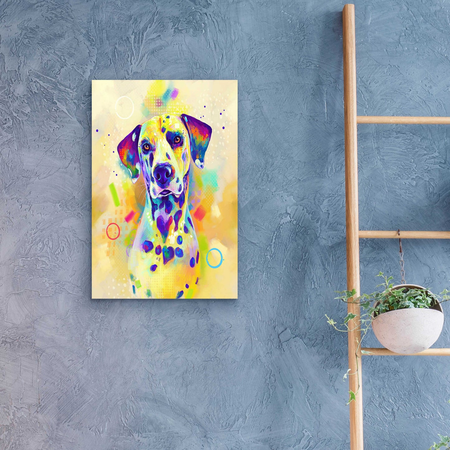 Epic Art 'Pop Art Romeo' by Furbaby Affiliates, Acrylic Glass Wall Art,16x24