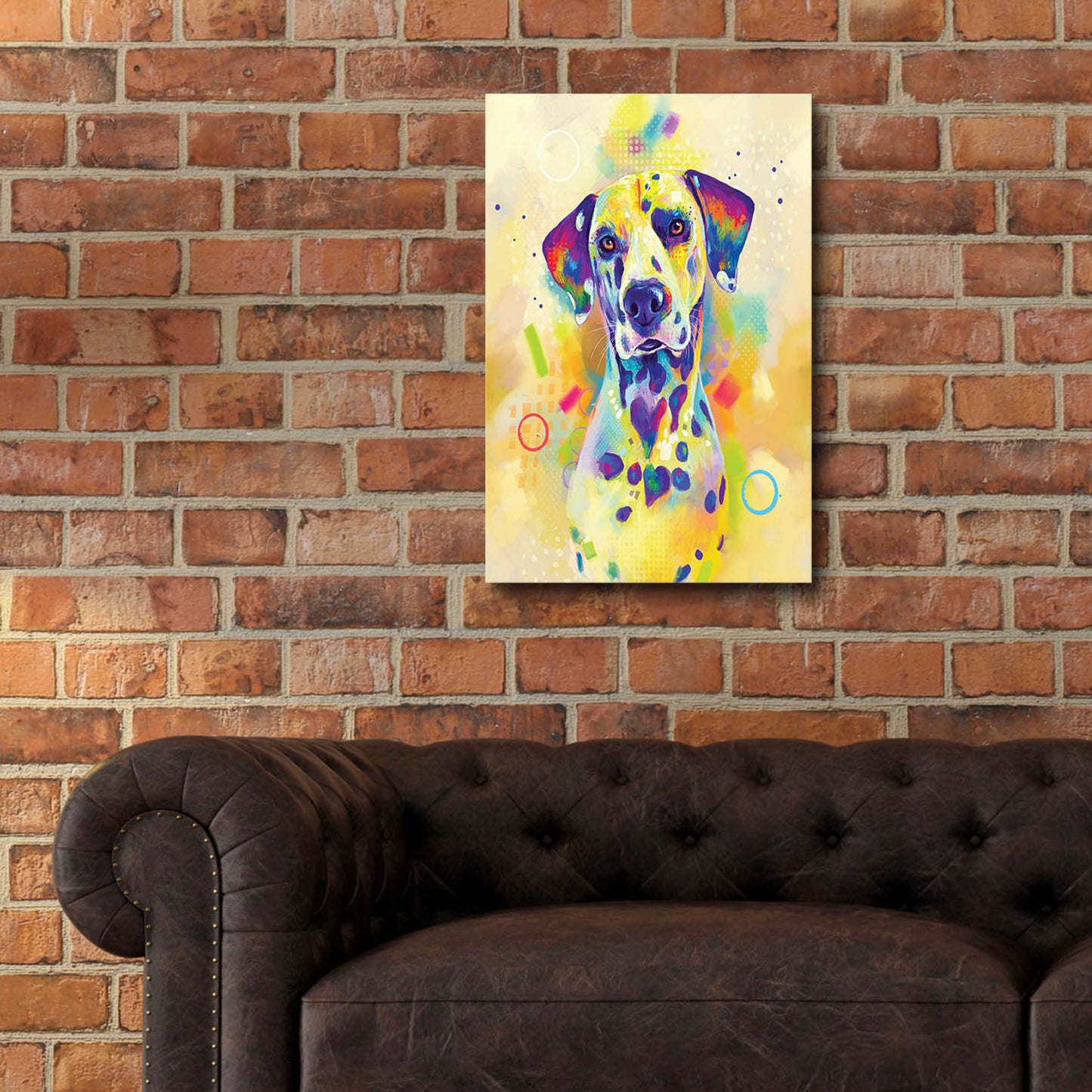 Epic Art 'Pop Art Romeo' by Furbaby Affiliates, Acrylic Glass Wall Art,16x24