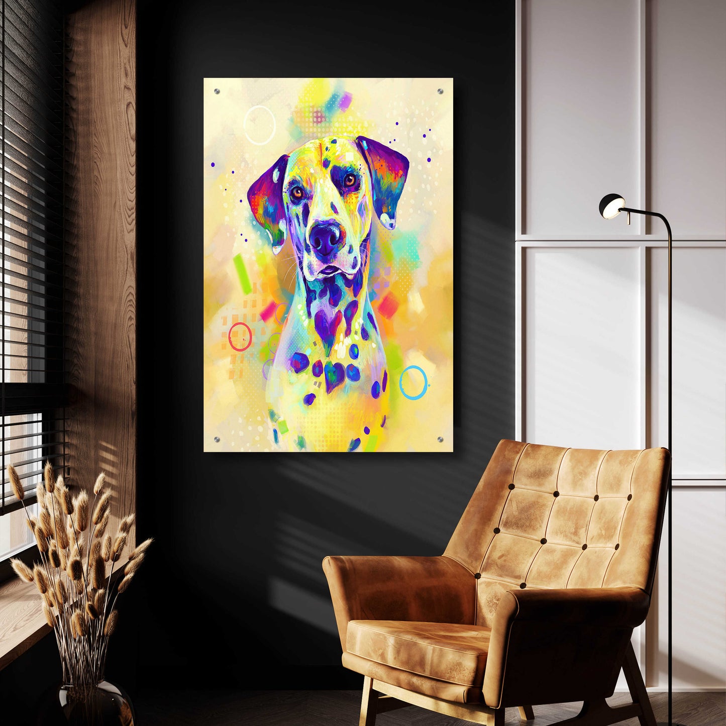 Epic Art 'Pop Art Romeo' by Furbaby Affiliates, Acrylic Glass Wall Art,24x36