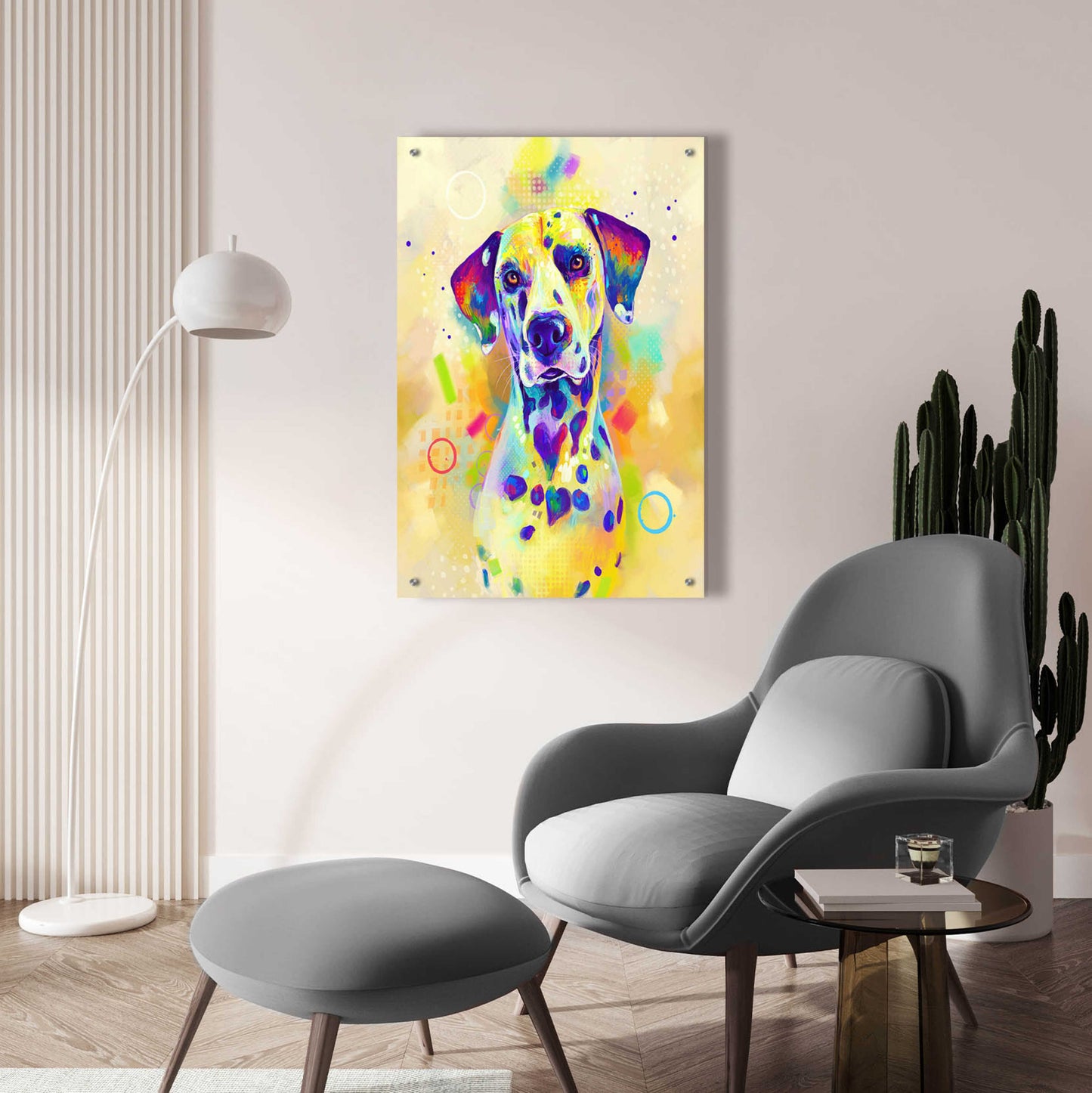 Epic Art 'Pop Art Romeo' by Furbaby Affiliates, Acrylic Glass Wall Art,24x36