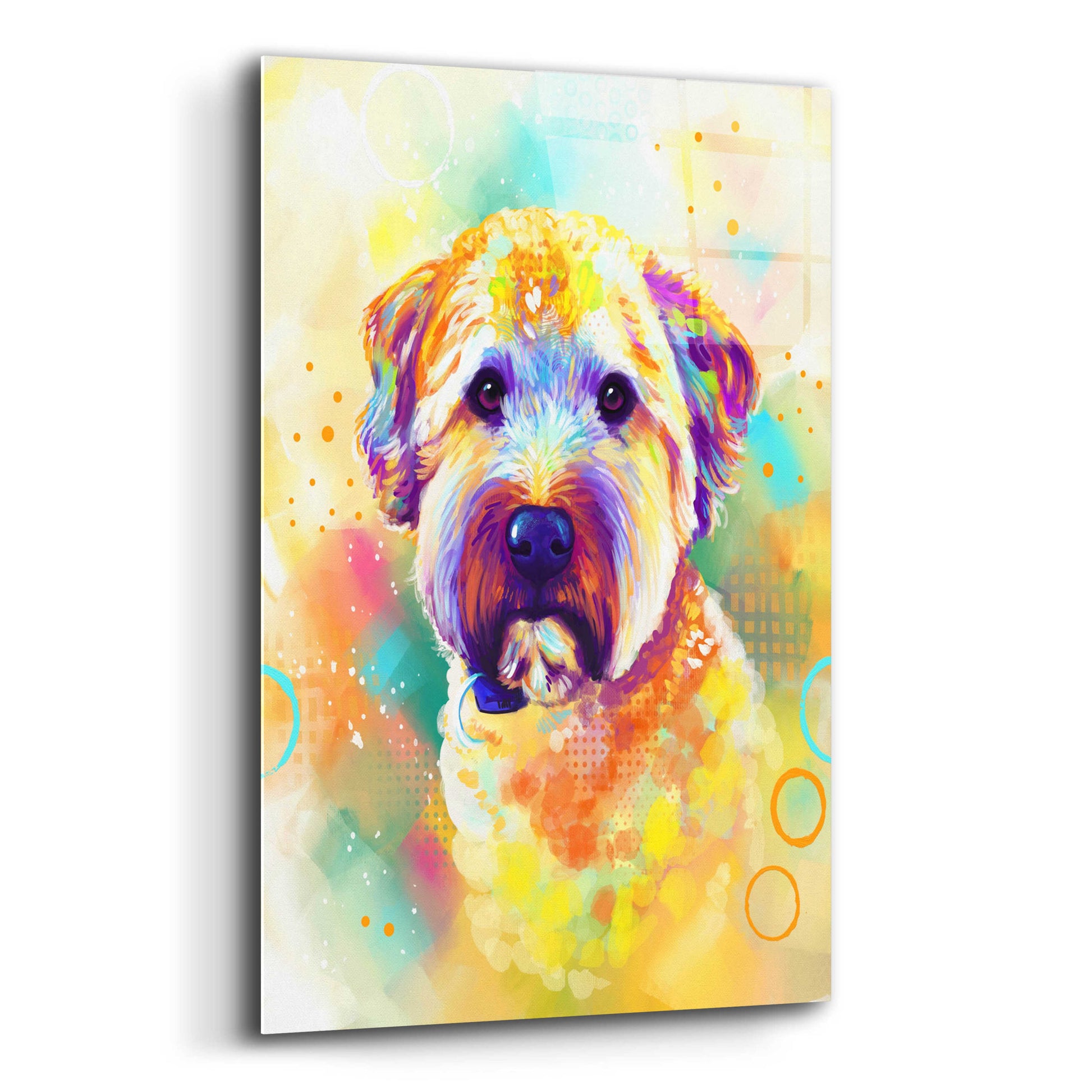 Epic Art 'Pop Art Briard' by Furbaby Affiliates, Acrylic Glass Wall Art,12x16