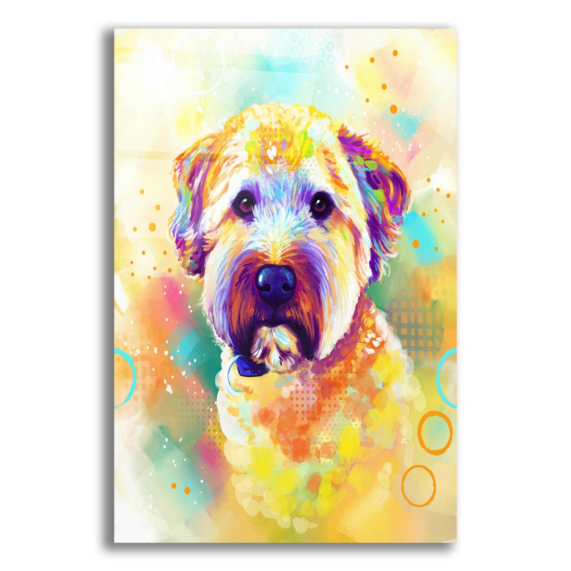 Epic Art 'Pop Art Briard' by Furbaby Affiliates, Acrylic Glass Wall Art,12x16