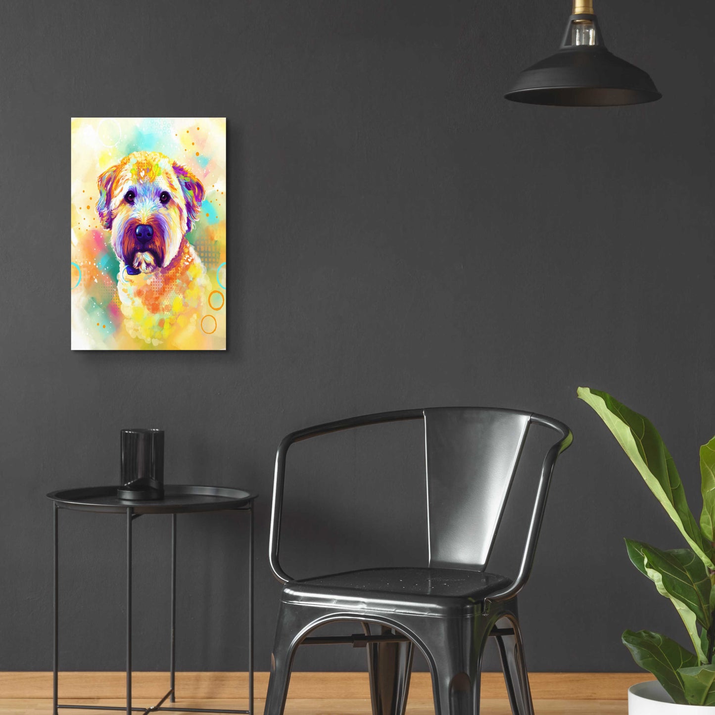 Epic Art 'Pop Art Briard' by Furbaby Affiliates, Acrylic Glass Wall Art,16x24