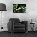 Epic Art 'Quiet Perch' by Patricia Feathers, Acrylic Glass Wall Art,24x16