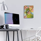 Epic Art 'Birds & Blossoms' by Patricia Feathers, Acrylic Glass Wall Art,12x16