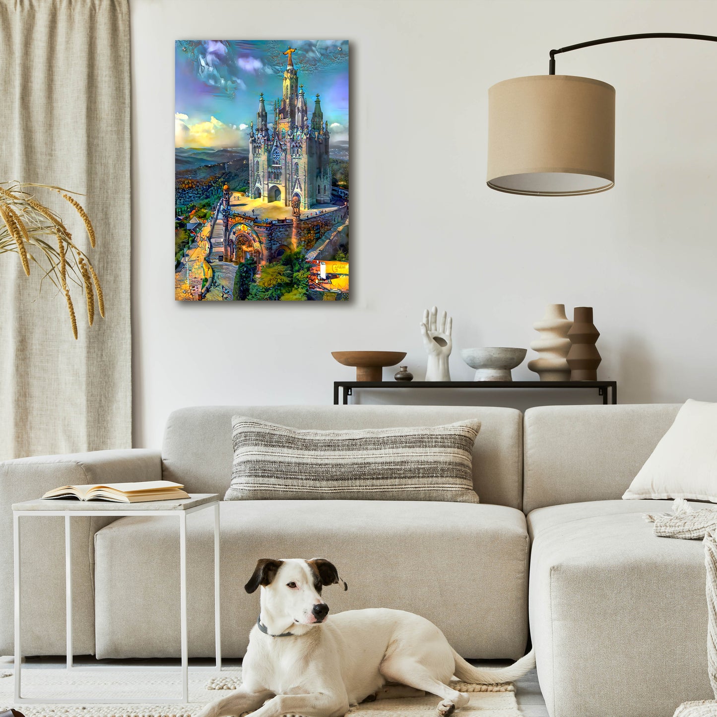 Epic Art 'Barcelona Spain Tibidabo Church' by Pedro Gavidia, Acrylic Glass Wall Art,24x36